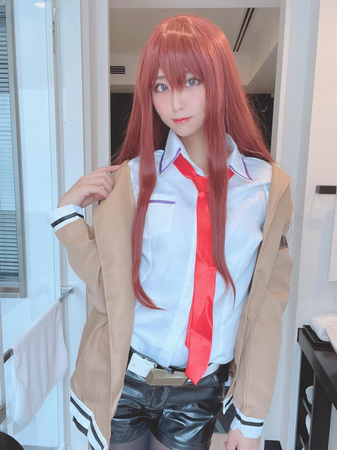 柳丸 – NO.13 [Fantia] 2022年10月写真合集(15期)-2022-10-15 牧瀬紅莉栖の装い [77P]插图5