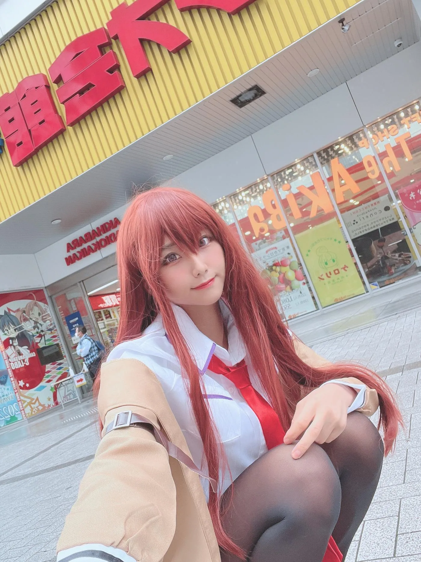 柳丸 – NO.13 [Fantia] 2022年10月写真合集(15期)-2022-10-15 牧瀬紅莉栖の装い [77P]插图5