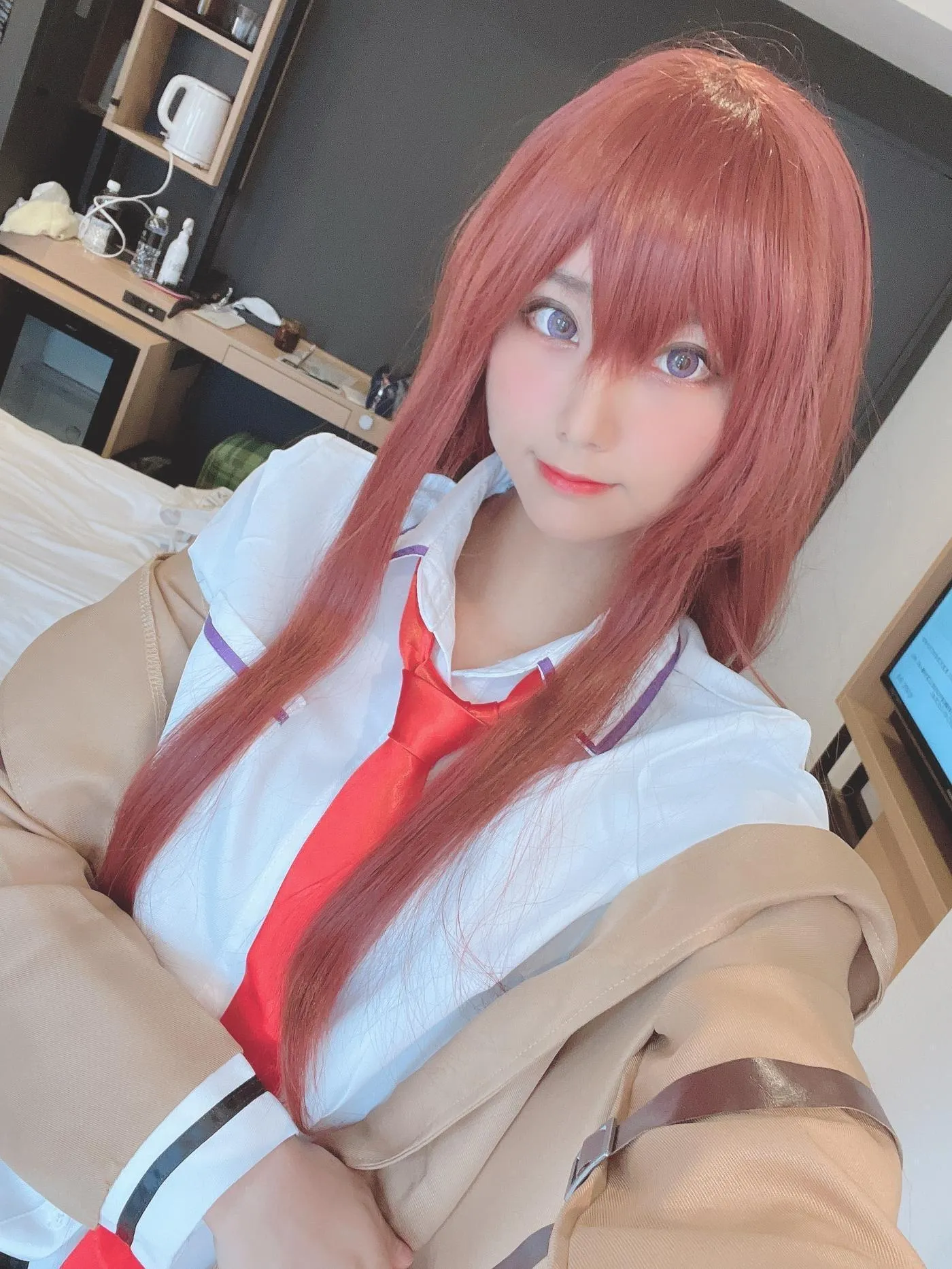 柳丸 – NO.13 [Fantia] 2022年10月写真合集(15期)-2022-10-15 牧瀬紅莉栖の装い [77P]插图3