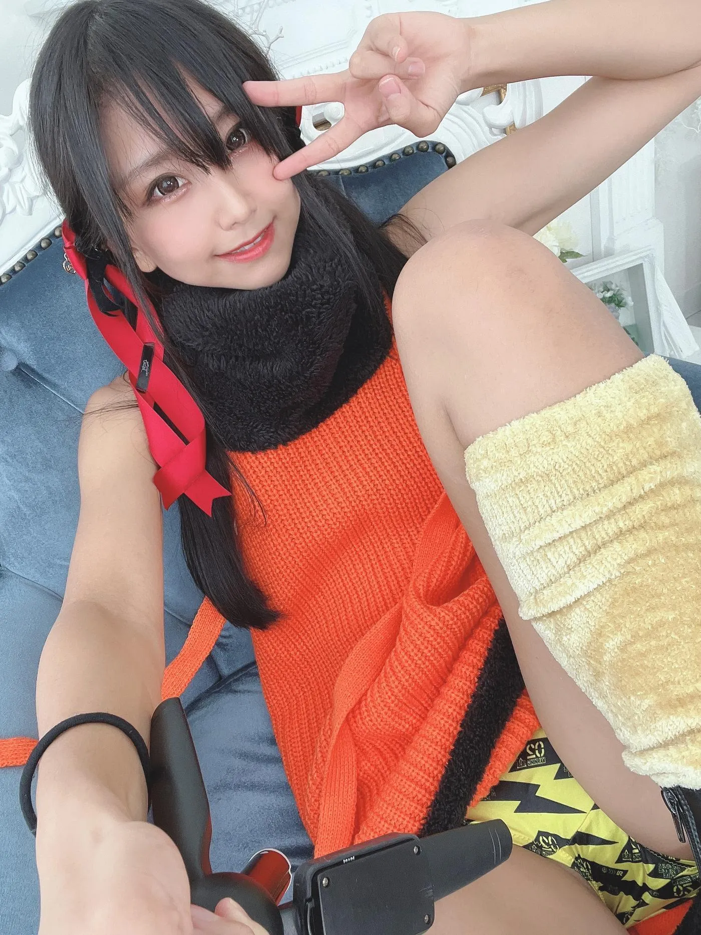 柳丸 – NO.13 [Fantia] 2022年10月写真合集(15期)-2022-10-31 ﾊﾛｳｨﾝｳｨﾝｳｨﾝ！?と11月カレンダー配布 [63P]插图1