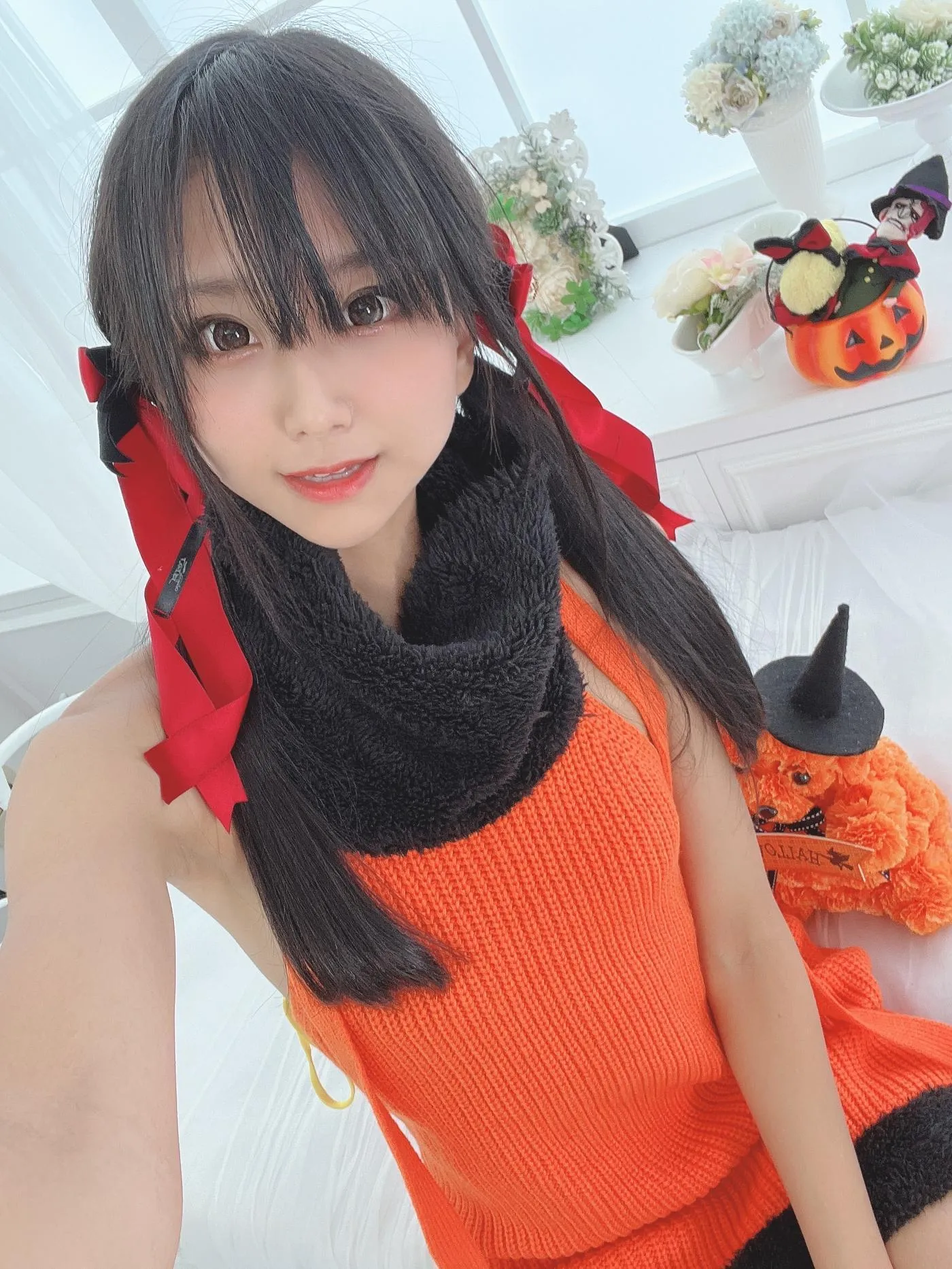 柳丸 – NO.13 [Fantia] 2022年10月写真合集(15期)-2022-10-31 ﾊﾛｳｨﾝｳｨﾝｳｨﾝ！?と11月カレンダー配布 [63P]插图3