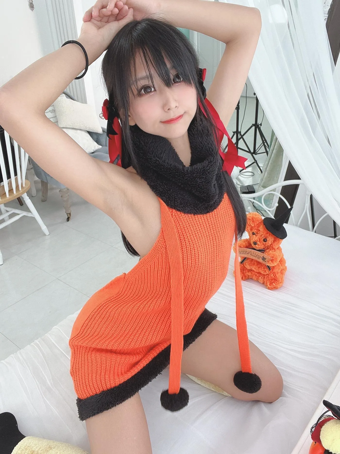 柳丸 – NO.13 [Fantia] 2022年10月写真合集(15期)-2022-10-31 ﾊﾛｳｨﾝｳｨﾝｳｨﾝ！?と11月カレンダー配布 [63P]插图7