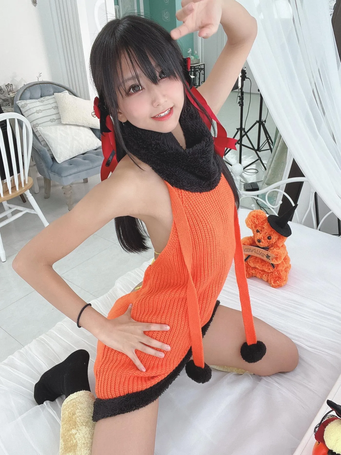 柳丸 – NO.13 [Fantia] 2022年10月写真合集(15期)-2022-10-31 ﾊﾛｳｨﾝｳｨﾝｳｨﾝ！?と11月カレンダー配布 [63P]插图8