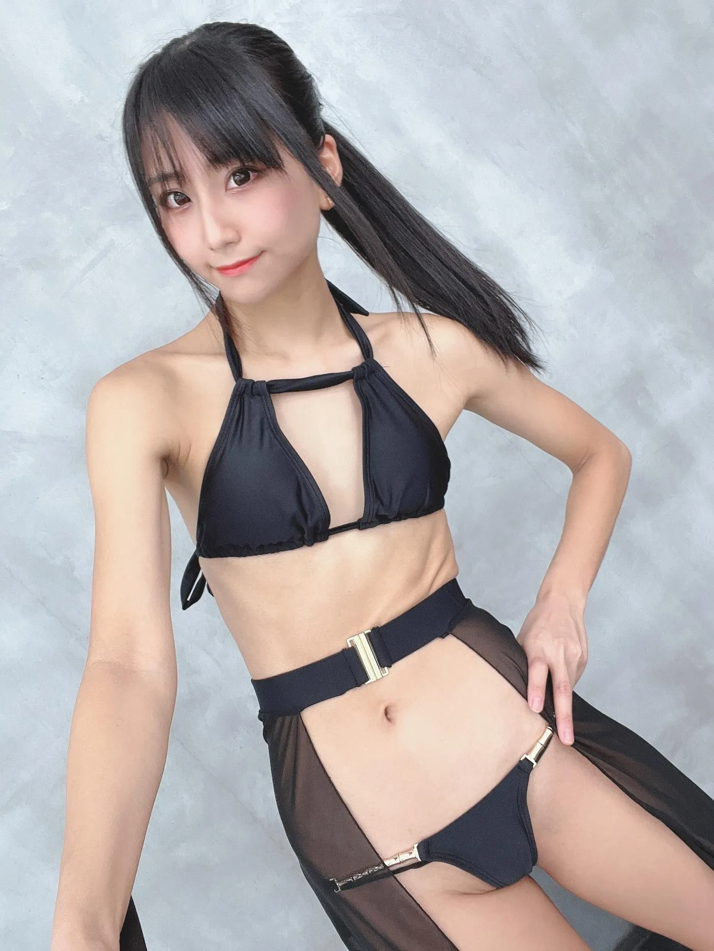 柳丸 – NO.14 [Fantia] 2022年10月写真合集(15期)-2022-11-04 かっこいい黒ビキニ [32P]插图6
