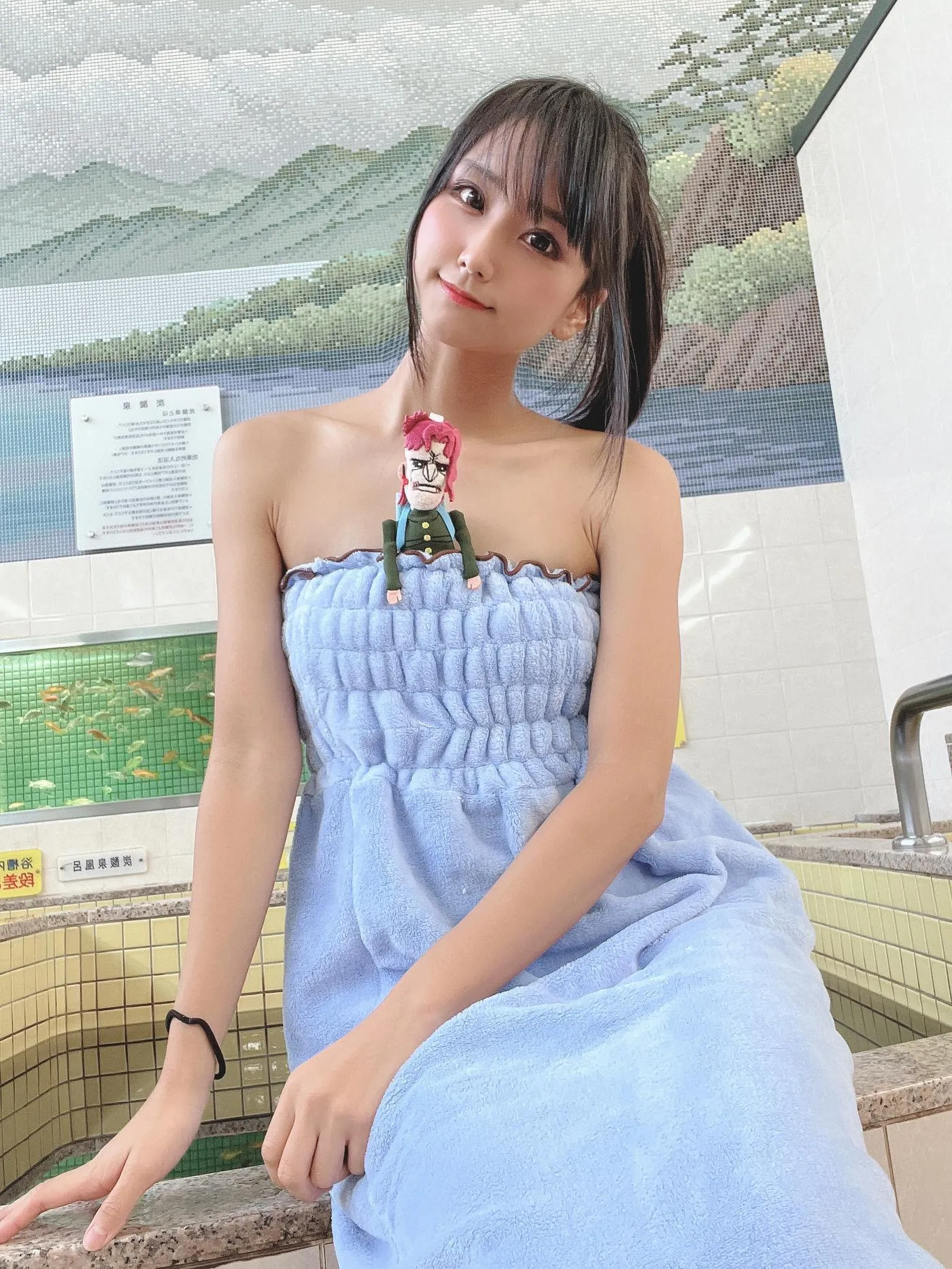 柳丸 – NO.14 [Fantia] 2022年10月写真合集(15期)-2022-11-11 銭湯でタオル巻き柳丸♨️ [33P]插图9