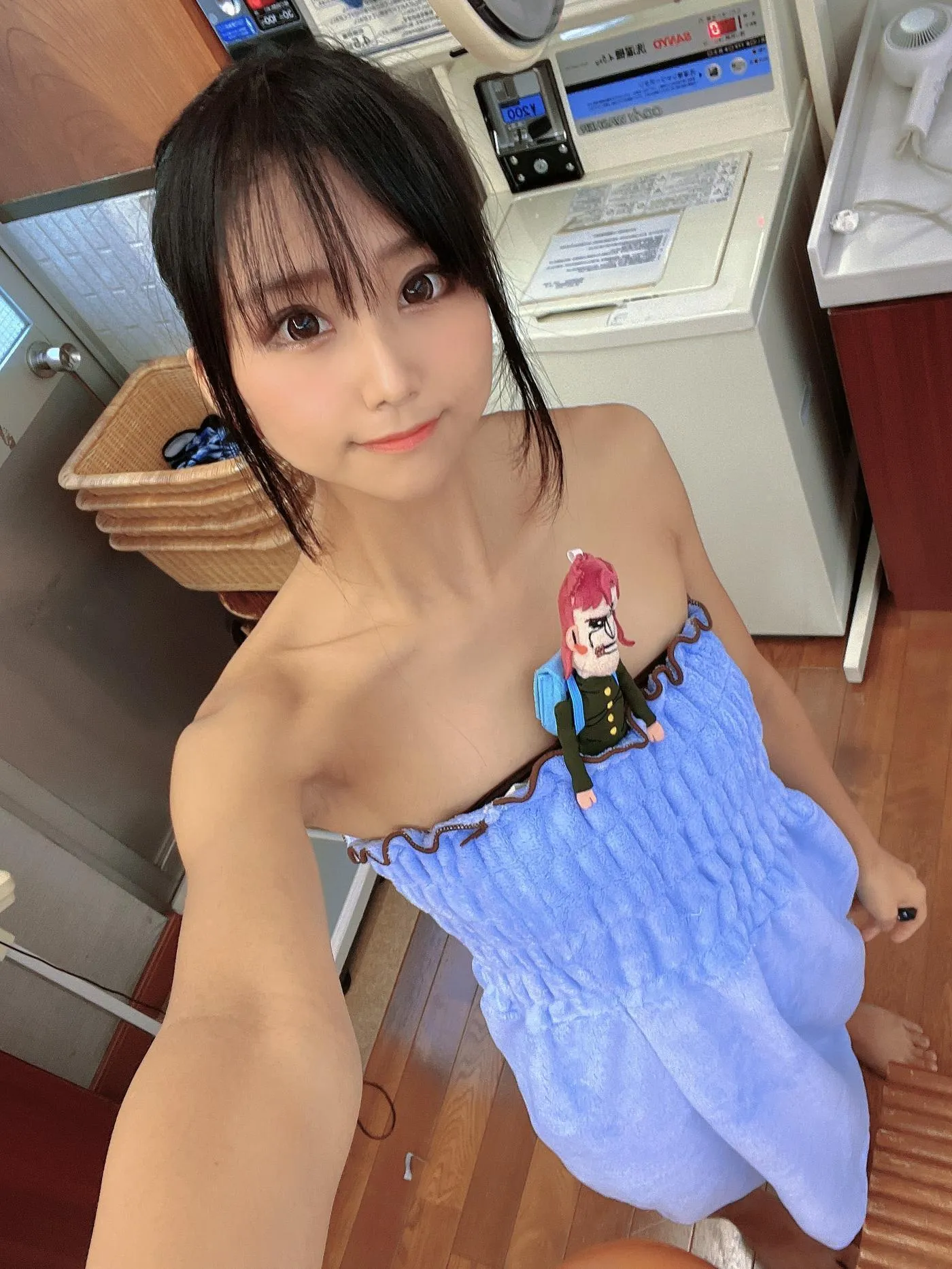 柳丸 – NO.14 [Fantia] 2022年10月写真合集(15期)-2022-11-11 銭湯でタオル巻き柳丸♨️ [33P]插图4