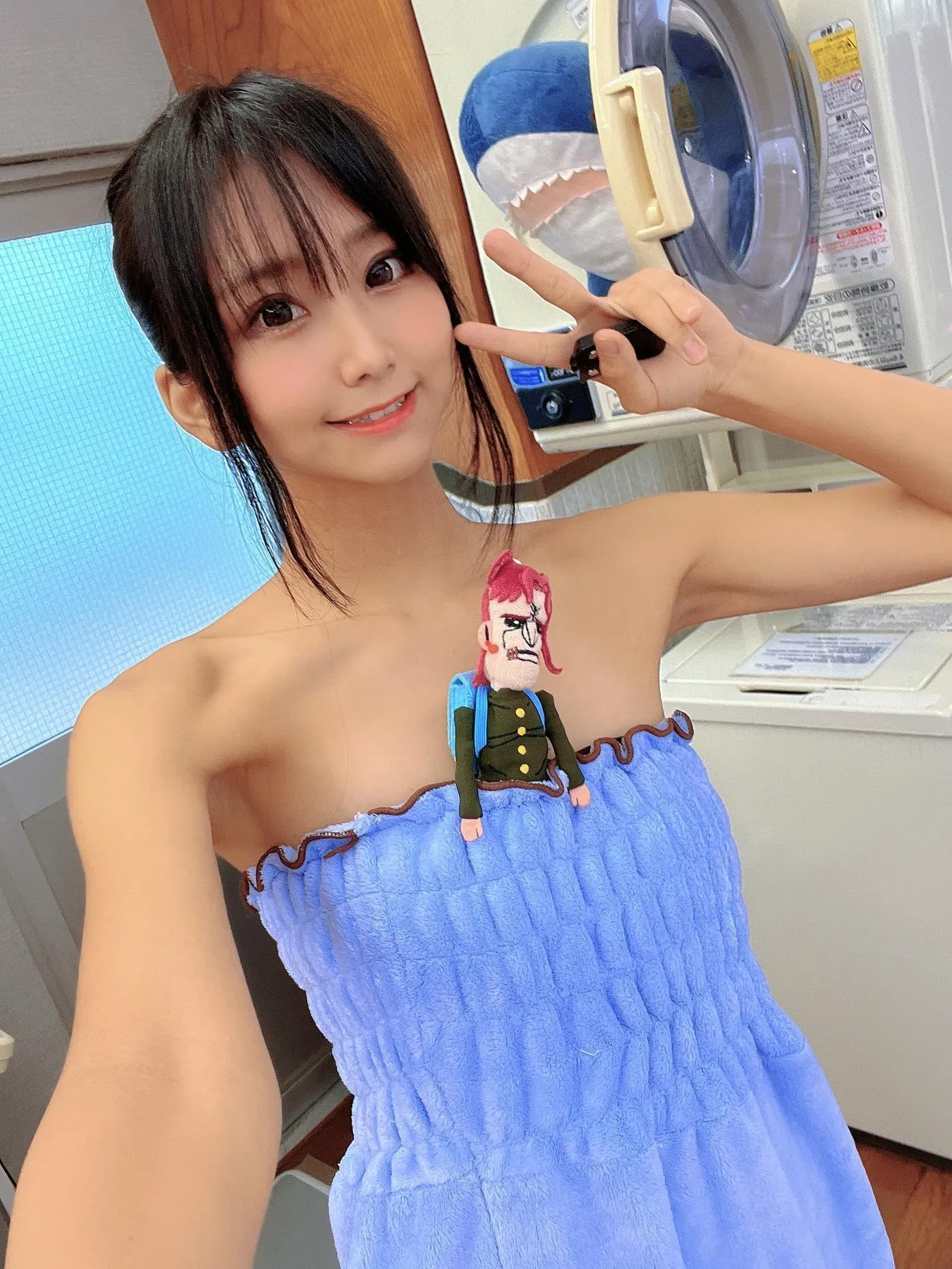 柳丸 – NO.14 [Fantia] 2022年10月写真合集(15期)-2022-11-11 銭湯でタオル巻き柳丸♨️ [33P]插图5