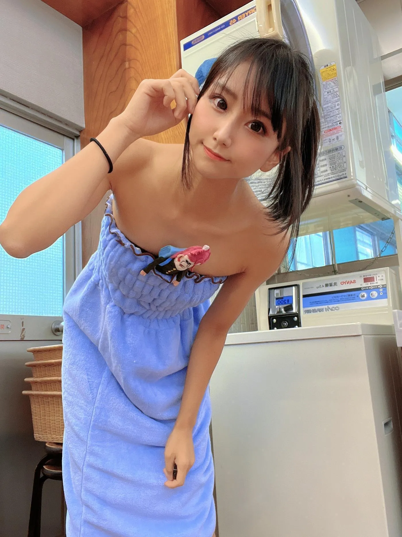柳丸 – NO.14 [Fantia] 2022年10月写真合集(15期)-2022-11-11 銭湯でタオル巻き柳丸♨️ [33P]插图9