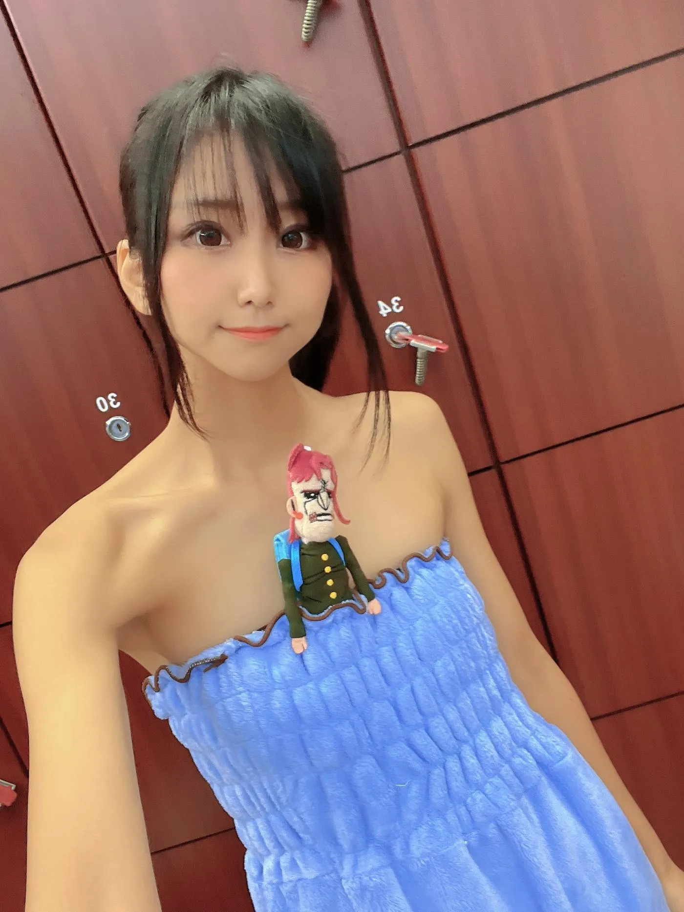柳丸 – NO.14 [Fantia] 2022年10月写真合集(15期)-2022-11-11 銭湯でタオル巻き柳丸♨️ [33P]插图4