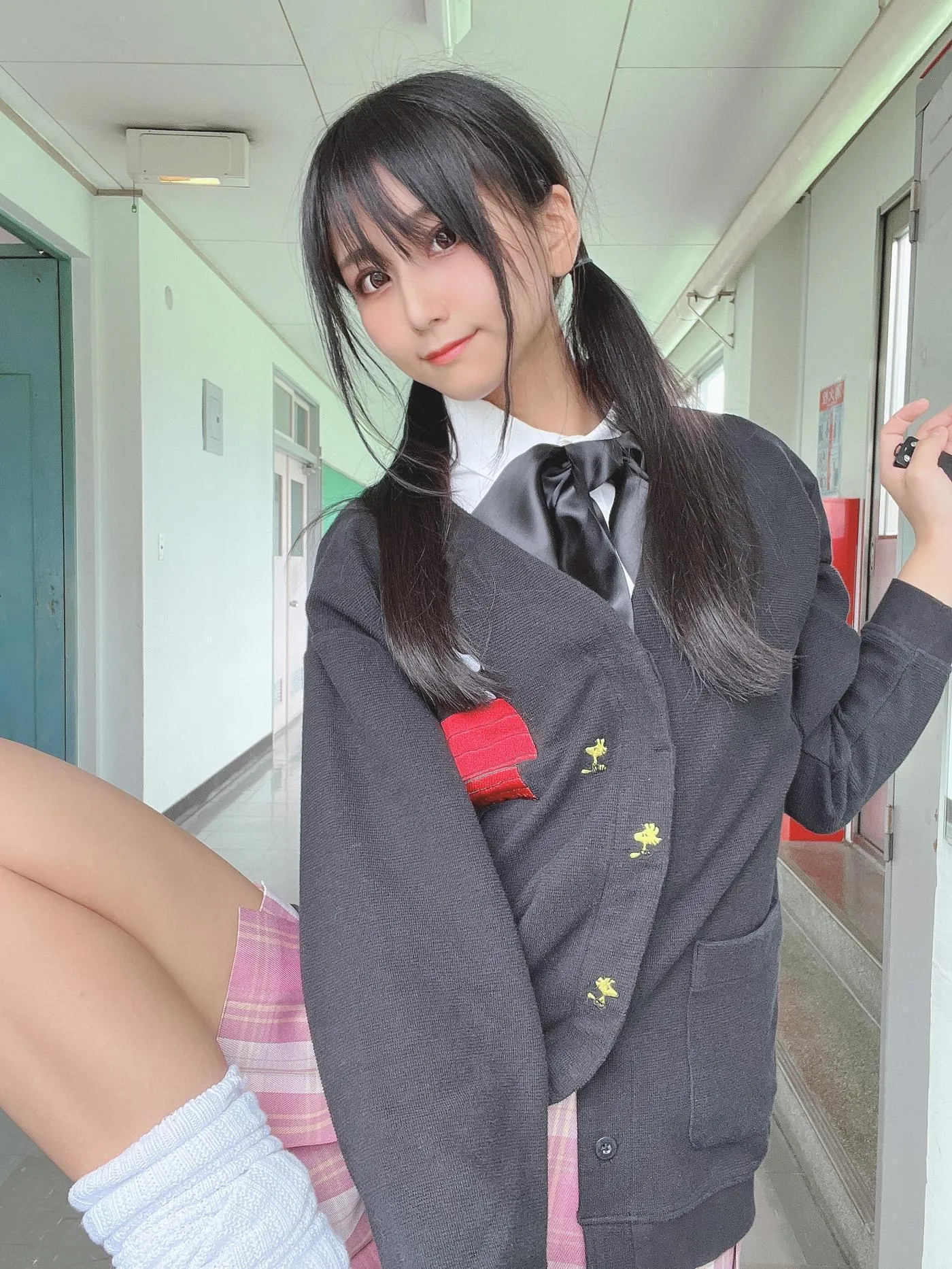 柳丸 – NO.14 [Fantia] 2022年10月写真合集(15期)-2022-11-17 見えそうで見えなくて見える学校のヮィ [69P]插图2