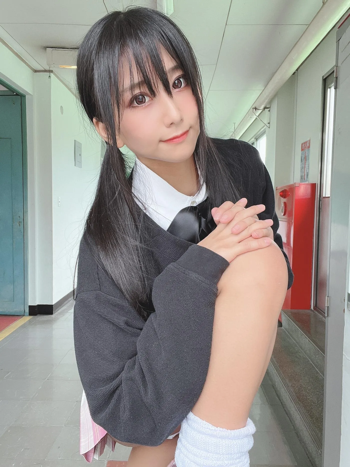 柳丸 – NO.14 [Fantia] 2022年10月写真合集(15期)-2022-11-17 見えそうで見えなくて見える学校のヮィ [69P]插图6