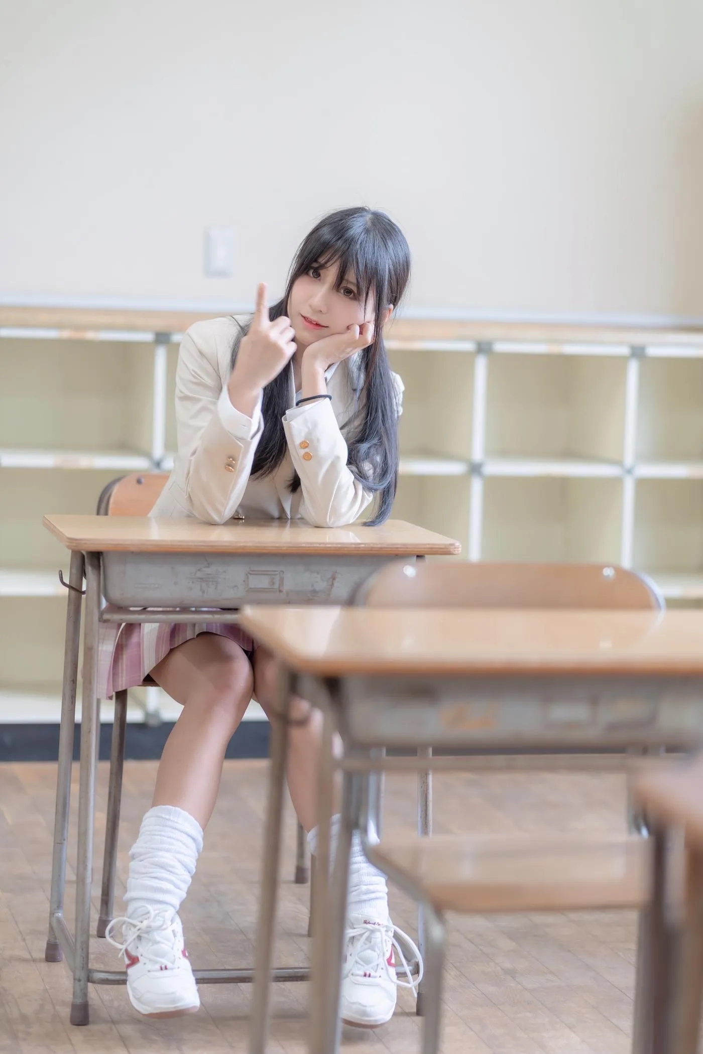 柳丸 – NO.14 [Fantia] 2022年10月写真合集(15期)-2022-11-17 見えそうで見えなくて見える学校のヮィ [69P]插图6