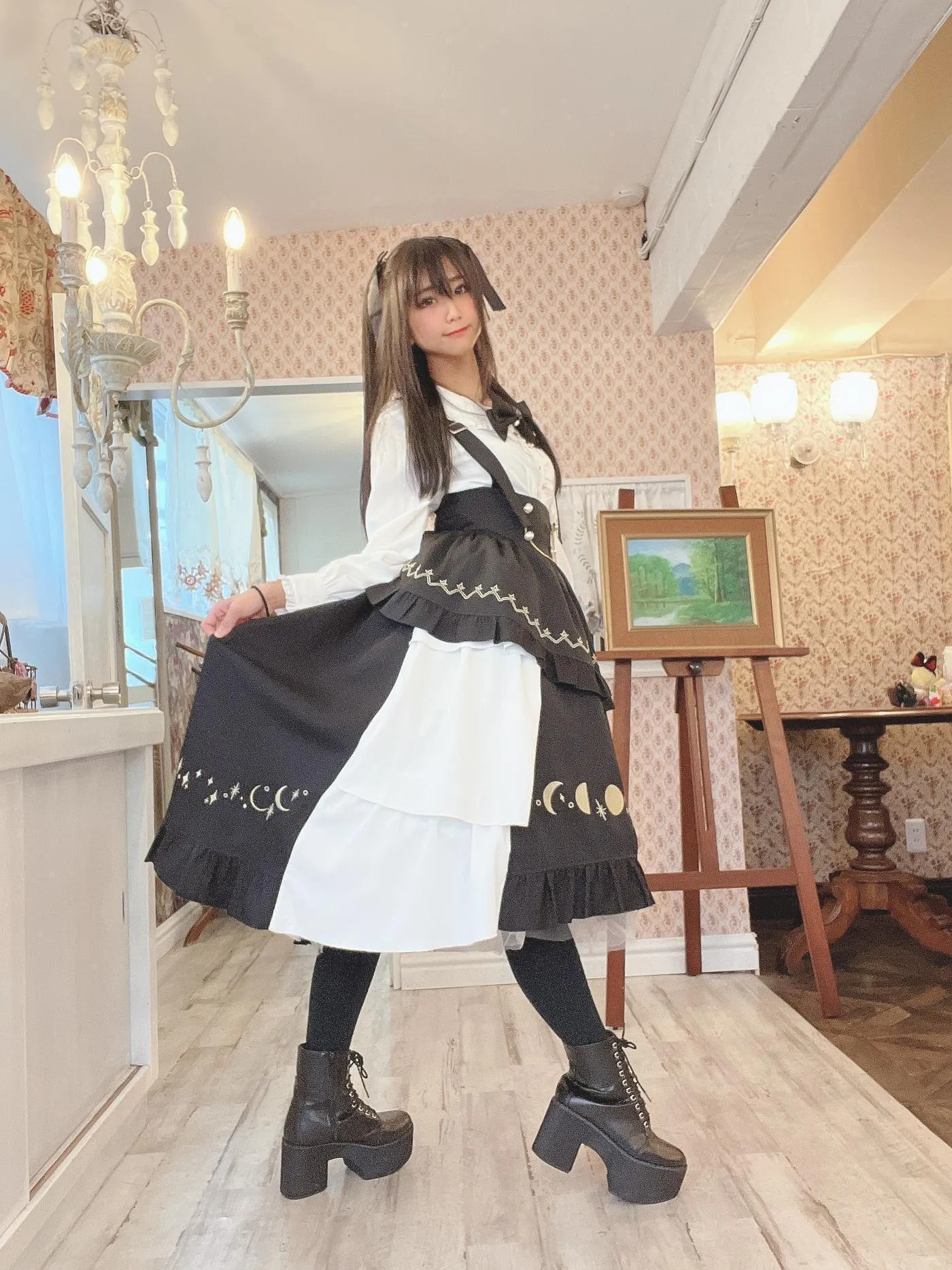 柳丸 – NO.14 [Fantia] 2022年10月写真合集(15期)-2022-11-29 新月の時を待つ柳丸と12月カレンダー配布 [74P]插图1
