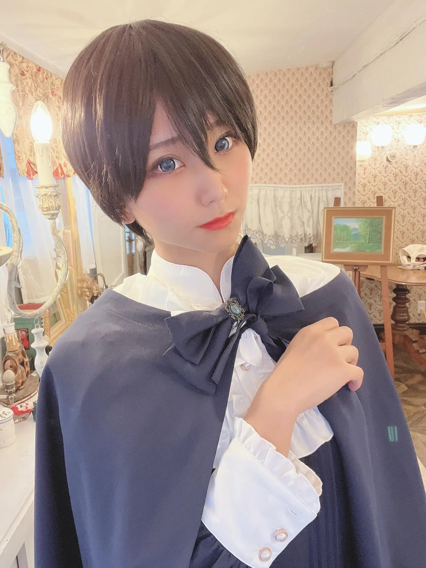柳丸 – NO.15 [Fantia] 2022年12月写真合集(10期)-2022-12-03 年賀状企画㊗とショートカットのヮィ② [65P]插图7