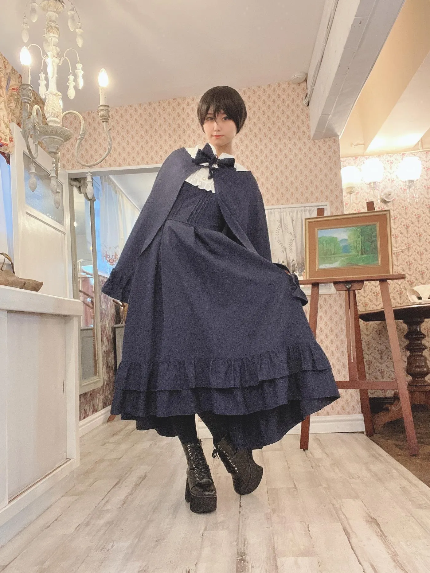 柳丸 – NO.15 [Fantia] 2022年12月写真合集(10期)-2022-12-03 年賀状企画㊗とショートカットのヮィ② [65P]插图3
