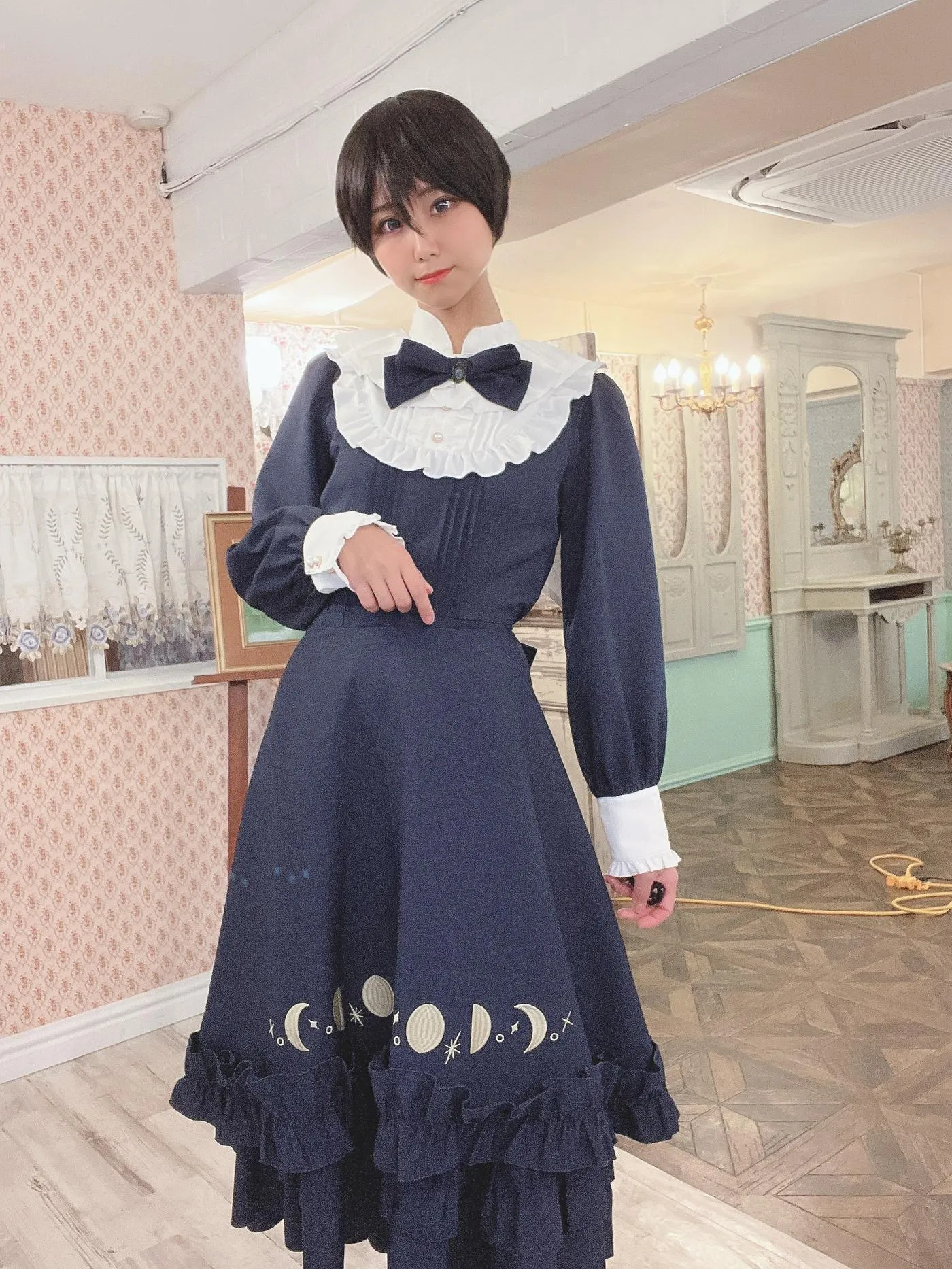柳丸 – NO.15 [Fantia] 2022年12月写真合集(10期)-2022-12-03 年賀状企画㊗とショートカットのヮィ② [65P]插图7