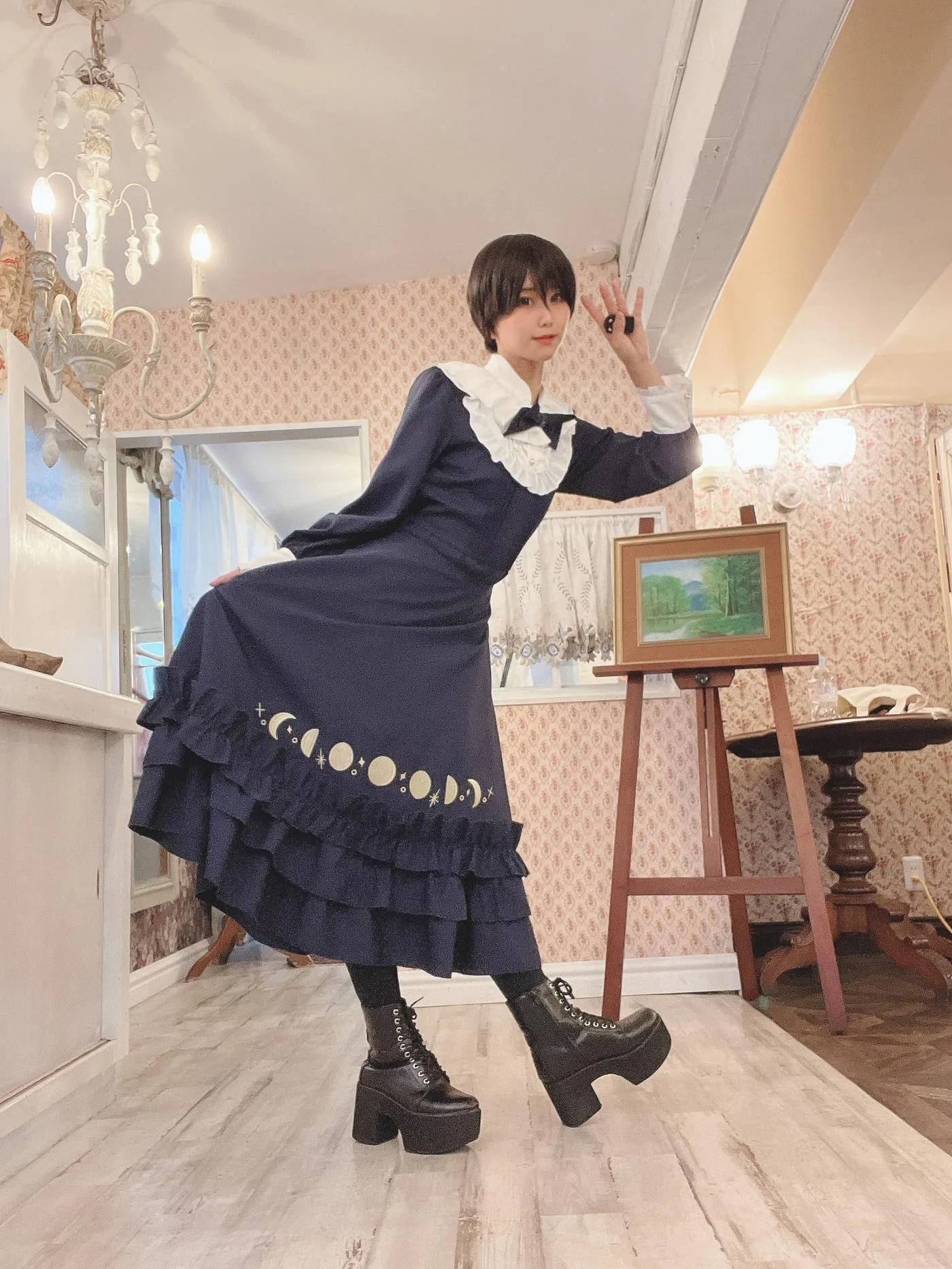 柳丸 – NO.15 [Fantia] 2022年12月写真合集(10期)-2022-12-03 年賀状企画㊗とショートカットのヮィ② [65P]插图9