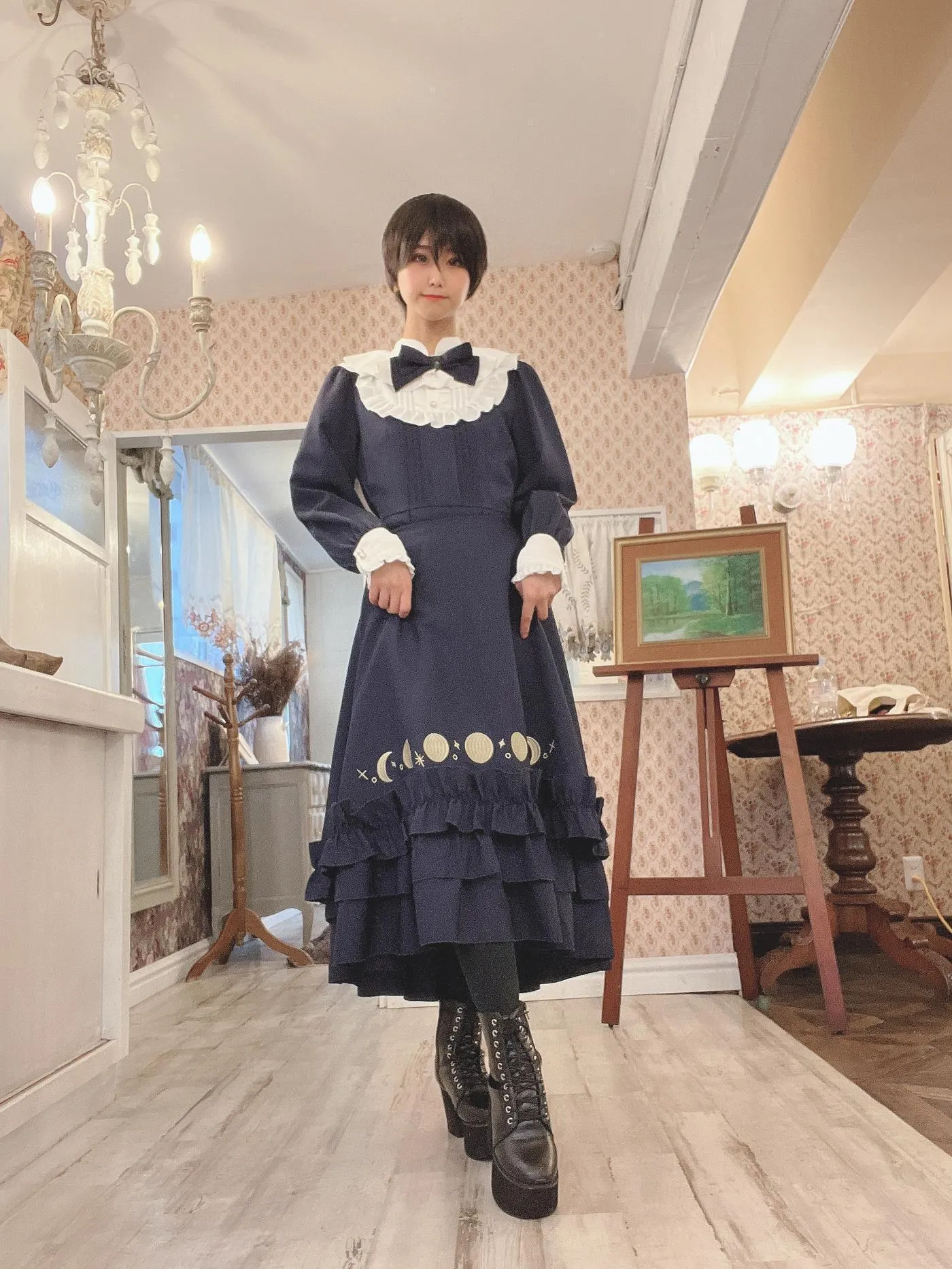 柳丸 – NO.15 [Fantia] 2022年12月写真合集(10期)-2022-12-03 年賀状企画㊗とショートカットのヮィ② [65P]插图1