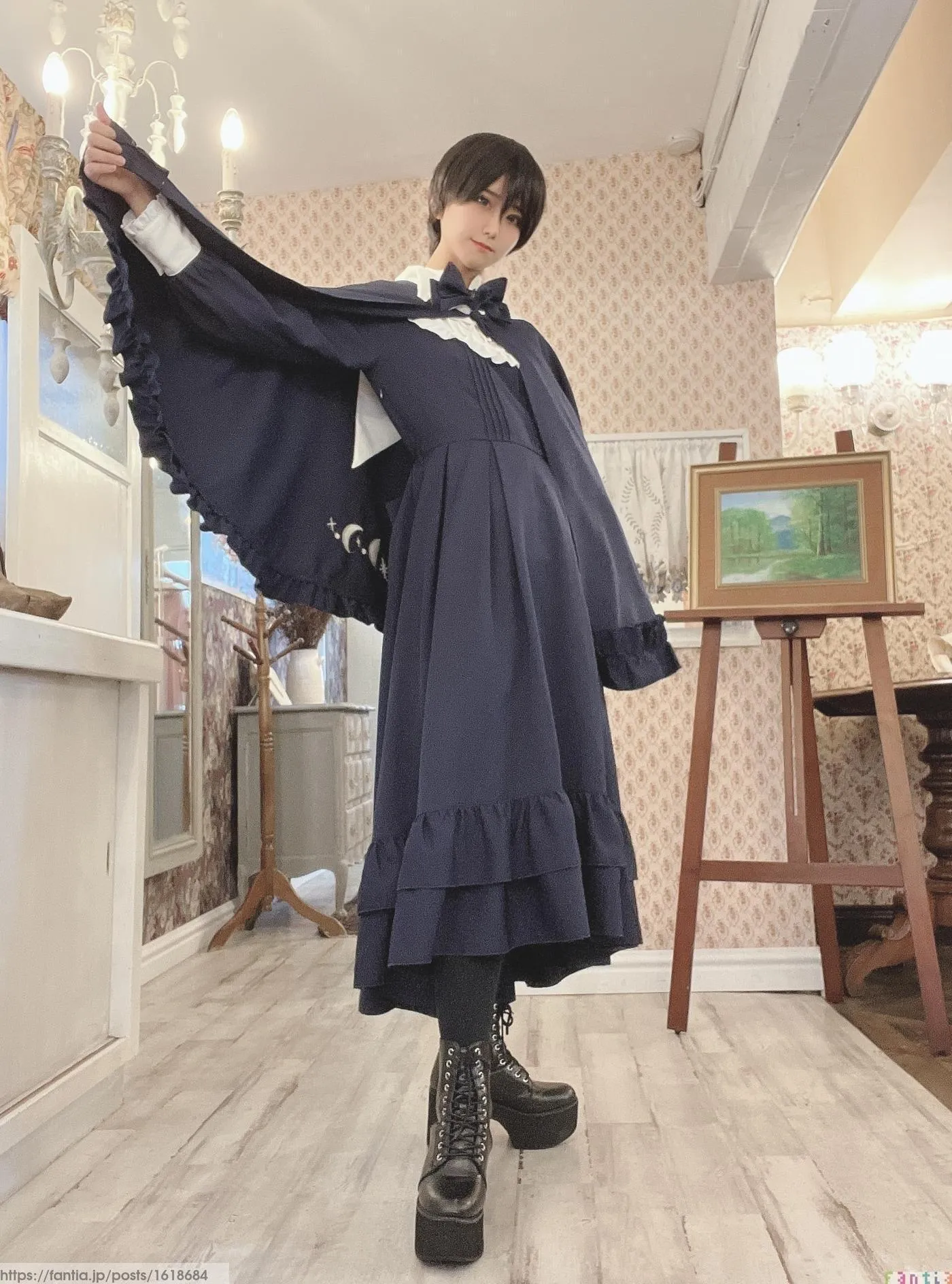 柳丸 – NO.15 [Fantia] 2022年12月写真合集(10期)-2022-12-03 年賀状企画㊗とショートカットのヮィ② [65P]插图6