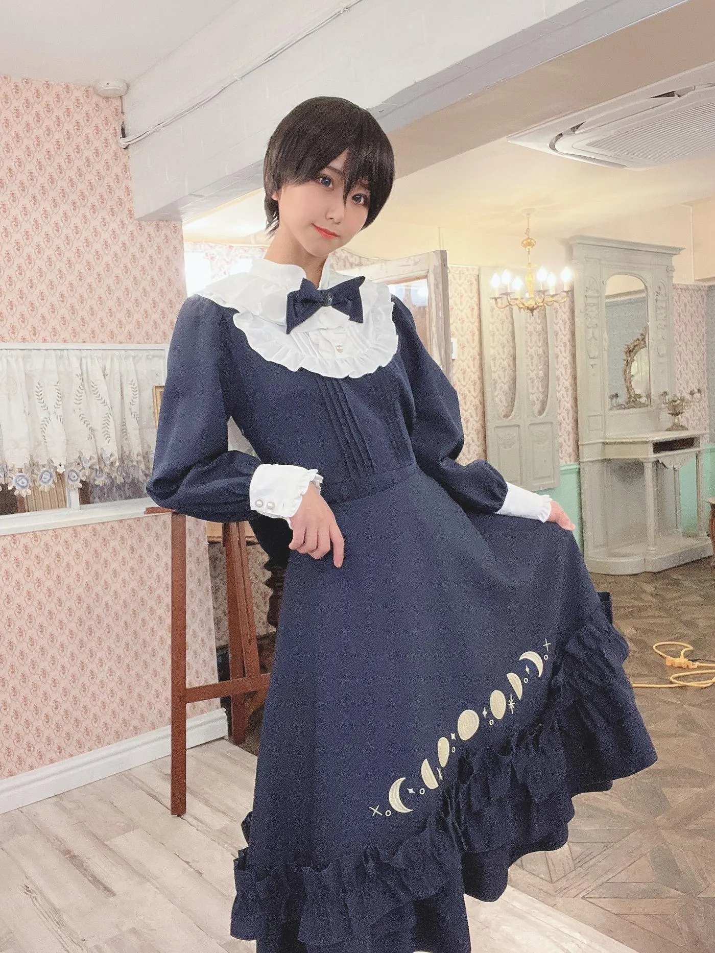 柳丸 – NO.15 [Fantia] 2022年12月写真合集(10期)-2022-12-03 年賀状企画㊗とショートカットのヮィ② [65P]插图9