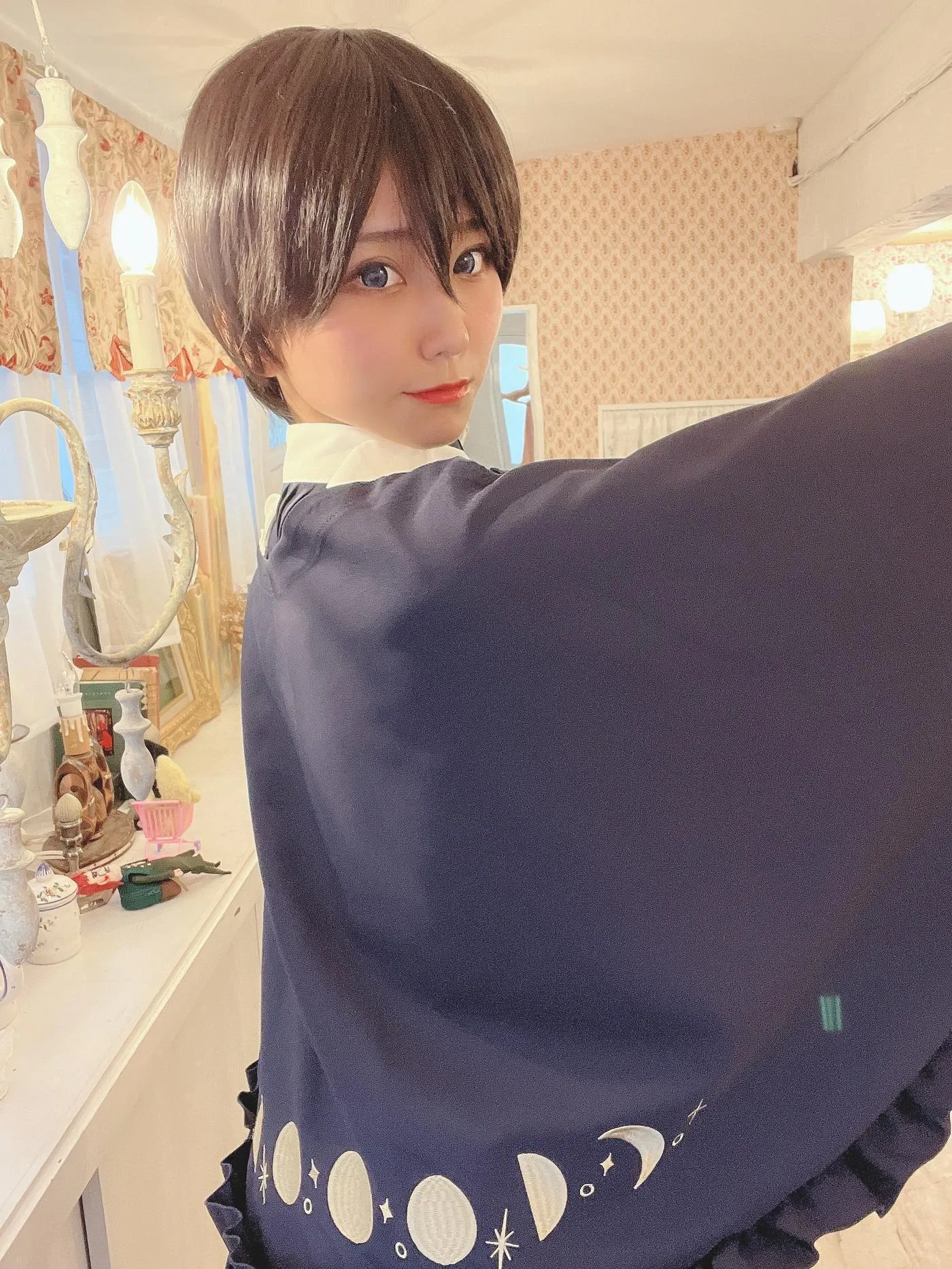 柳丸 – NO.15 [Fantia] 2022年12月写真合集(10期)-2022-12-03 年賀状企画㊗とショートカットのヮィ② [65P]插图3