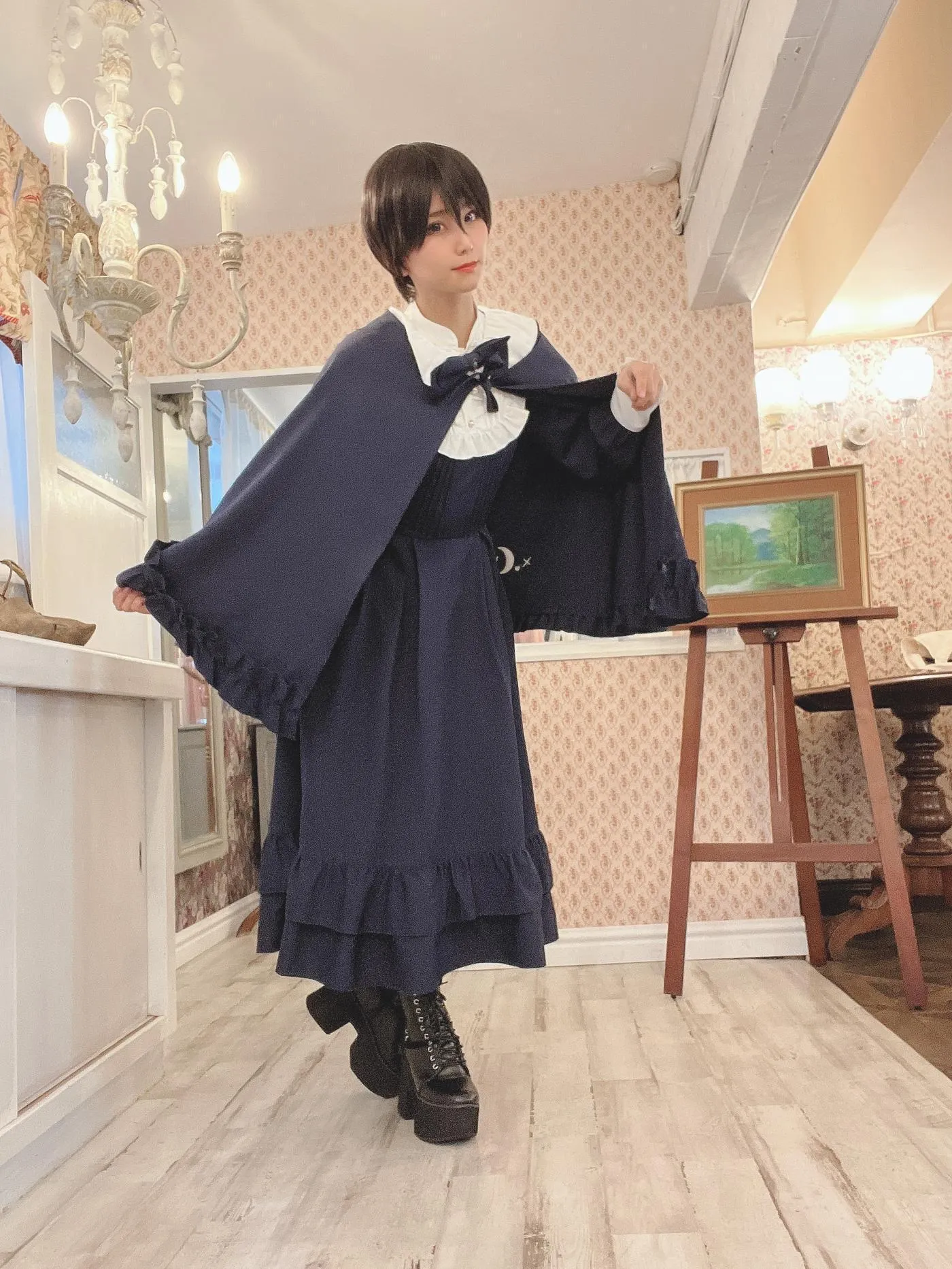 柳丸 – NO.15 [Fantia] 2022年12月写真合集(10期)-2022-12-03 年賀状企画㊗とショートカットのヮィ② [65P]插图6