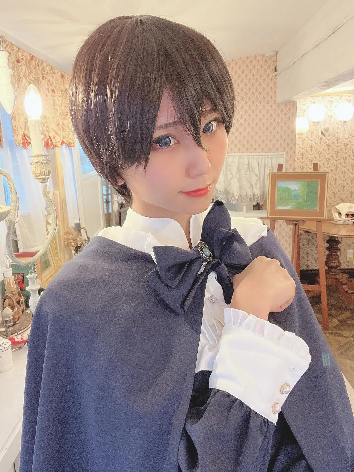 柳丸 – NO.15 [Fantia] 2022年12月写真合集(10期)-2022-12-03 年賀状企画㊗とショートカットのヮィ② [65P]插图7