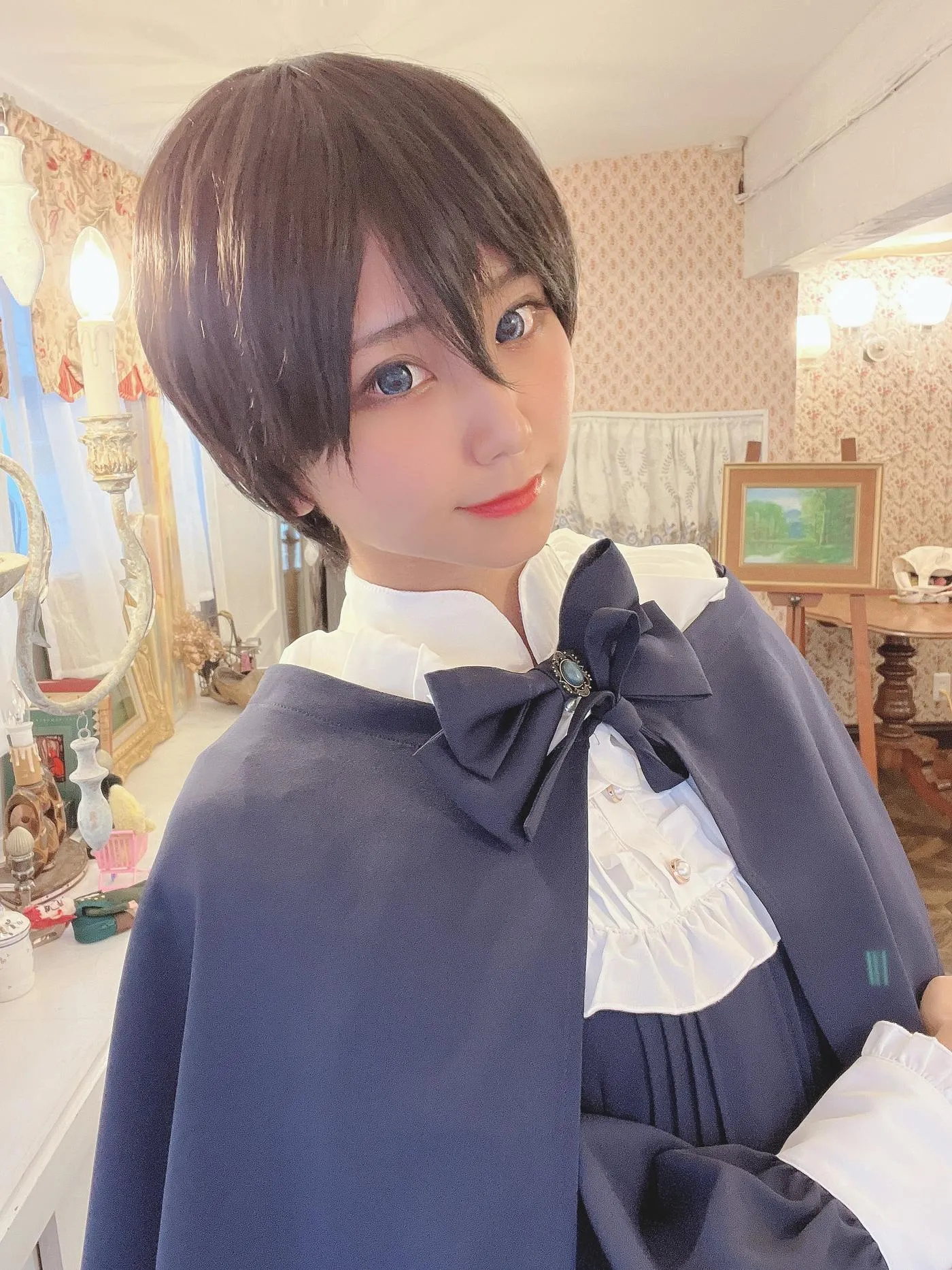 柳丸 – NO.15 [Fantia] 2022年12月写真合集(10期)-2022-12-03 年賀状企画㊗とショートカットのヮィ② [65P]插图8
