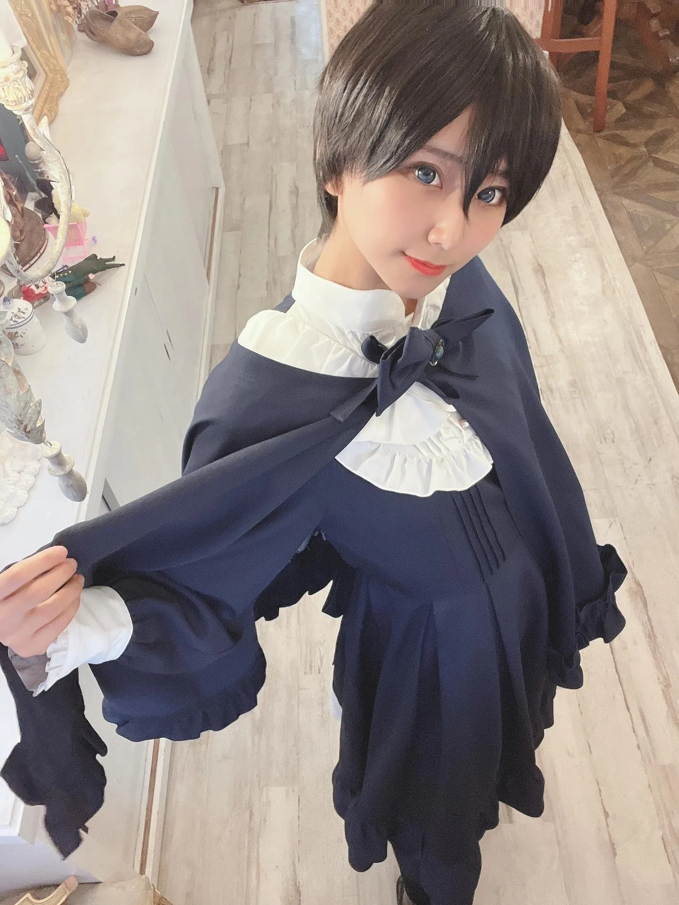 柳丸 – NO.15 [Fantia] 2022年12月写真合集(10期)-2022-12-03 年賀状企画㊗とショートカットのヮィ② [65P]插图9