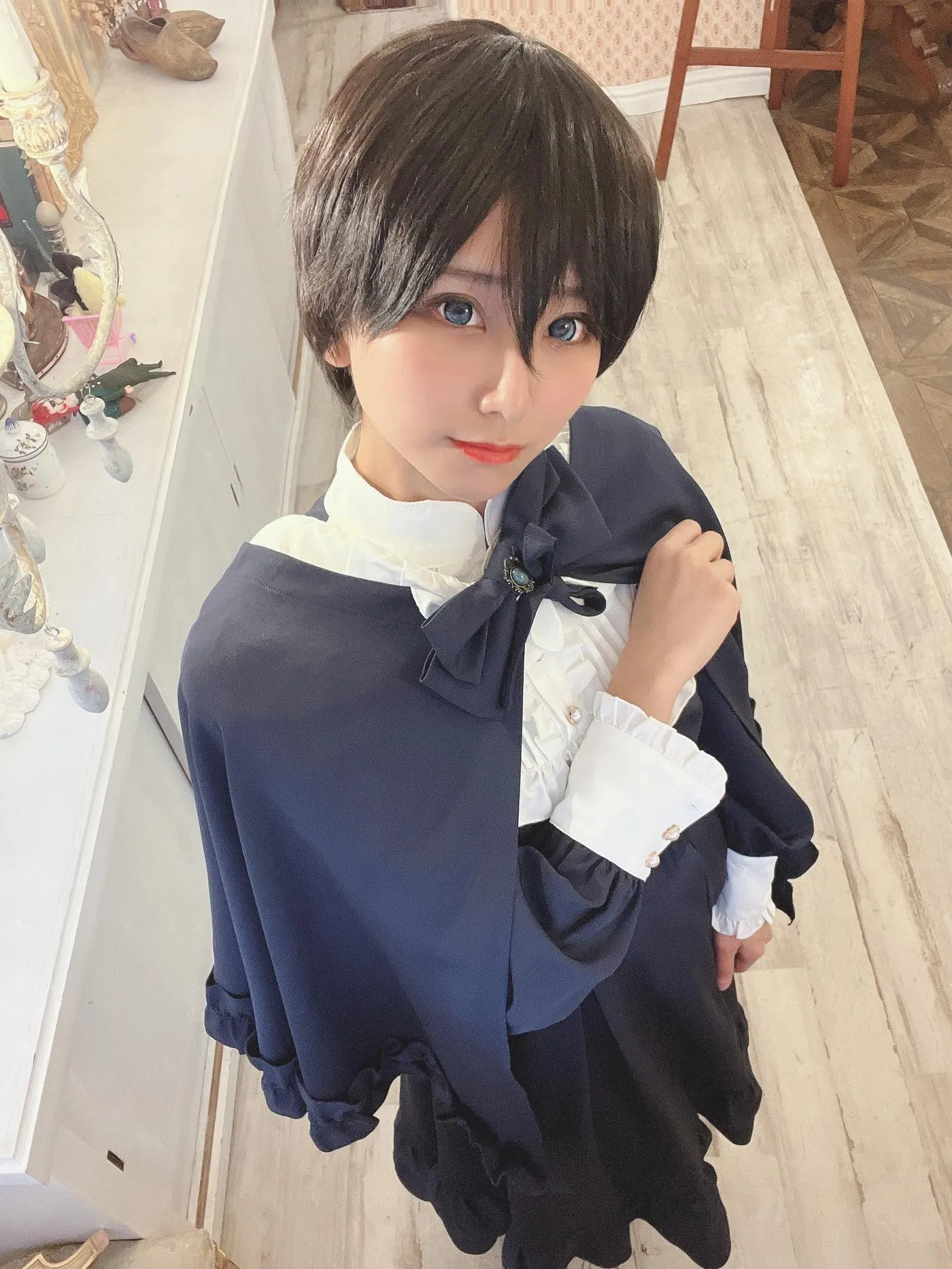 柳丸 – NO.15 [Fantia] 2022年12月写真合集(10期)-2022-12-03 年賀状企画㊗とショートカットのヮィ② [65P]插图8