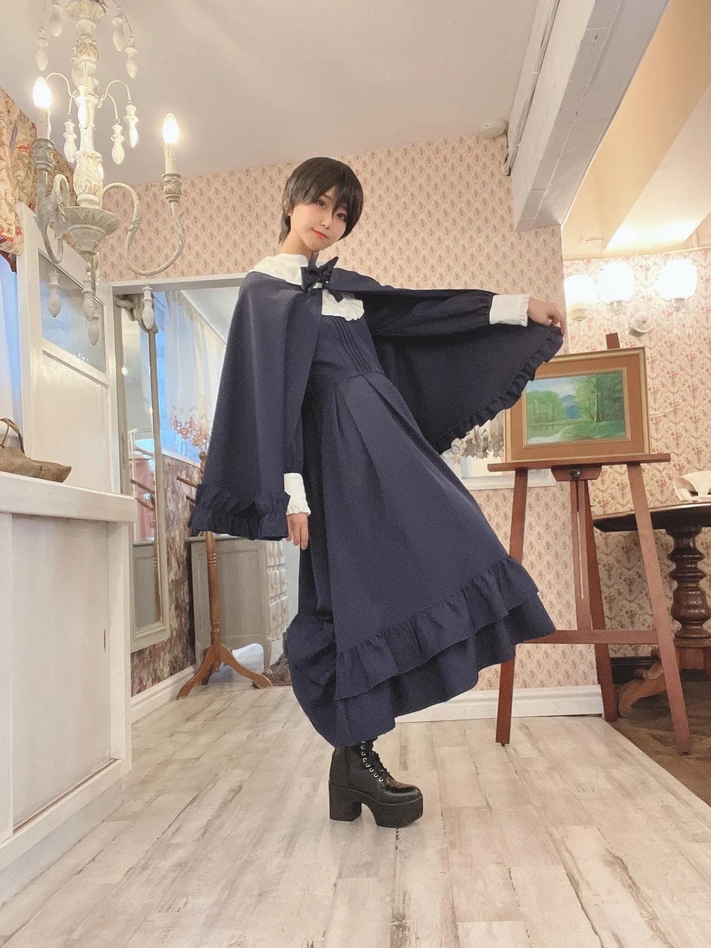 柳丸 – NO.15 [Fantia] 2022年12月写真合集(10期)-2022-12-03 年賀状企画㊗とショートカットのヮィ② [65P]插图9