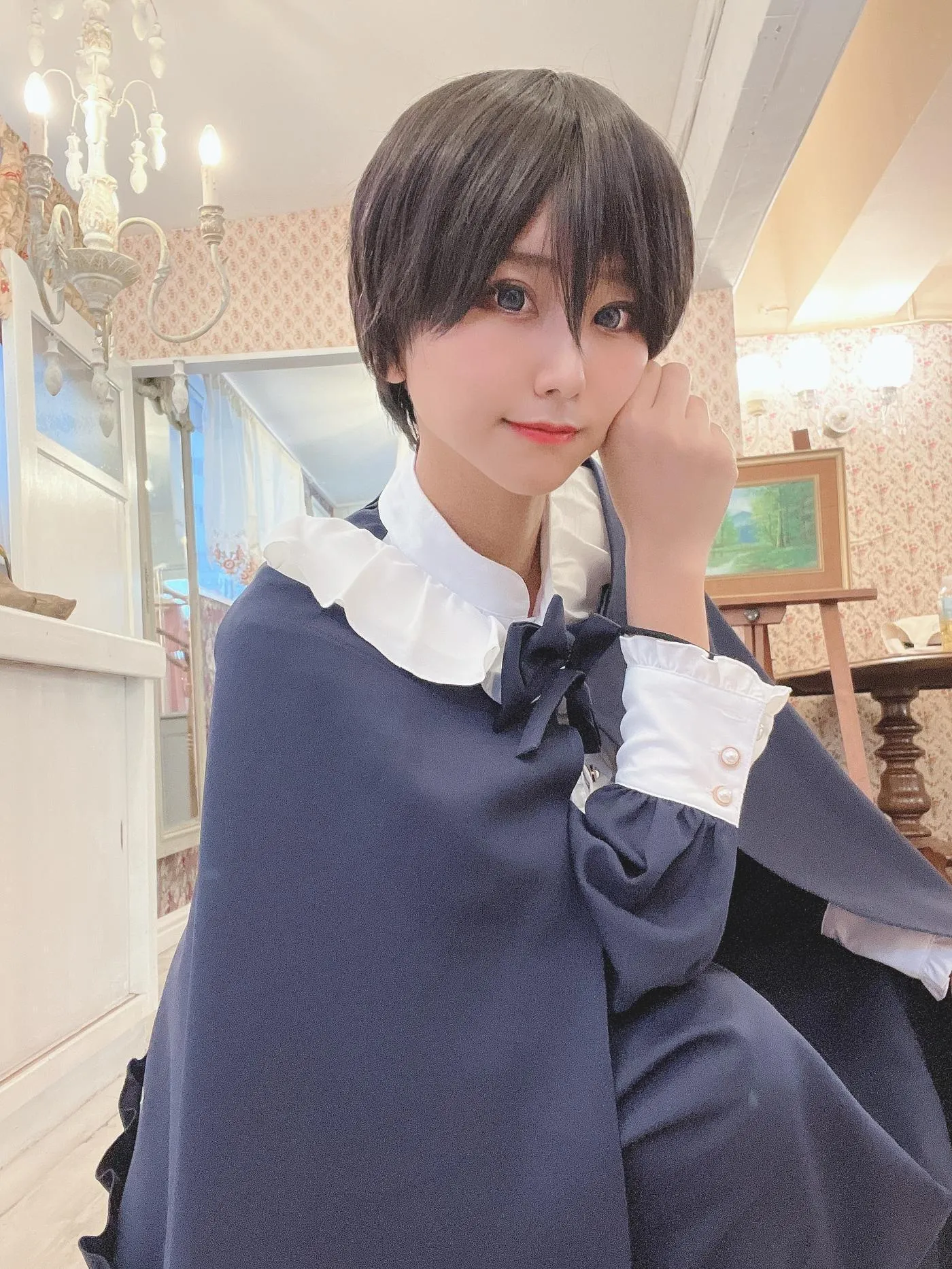 柳丸 – NO.15 [Fantia] 2022年12月写真合集(10期)-2022-12-03 年賀状企画㊗とショートカットのヮィ② [65P]插图7