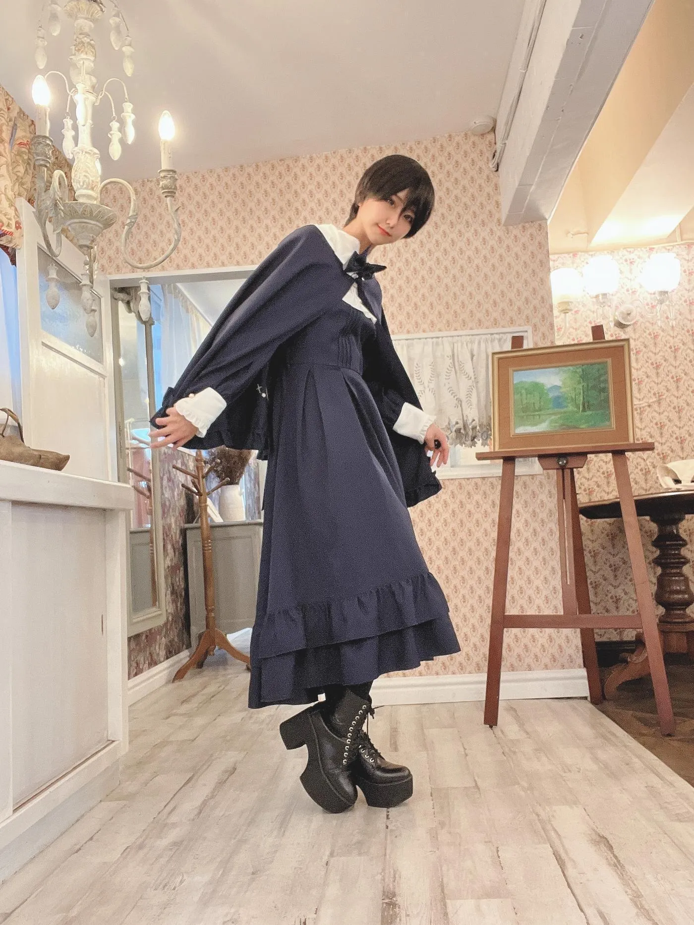 柳丸 – NO.15 [Fantia] 2022年12月写真合集(10期)-2022-12-03 年賀状企画㊗とショートカットのヮィ② [65P]插图9