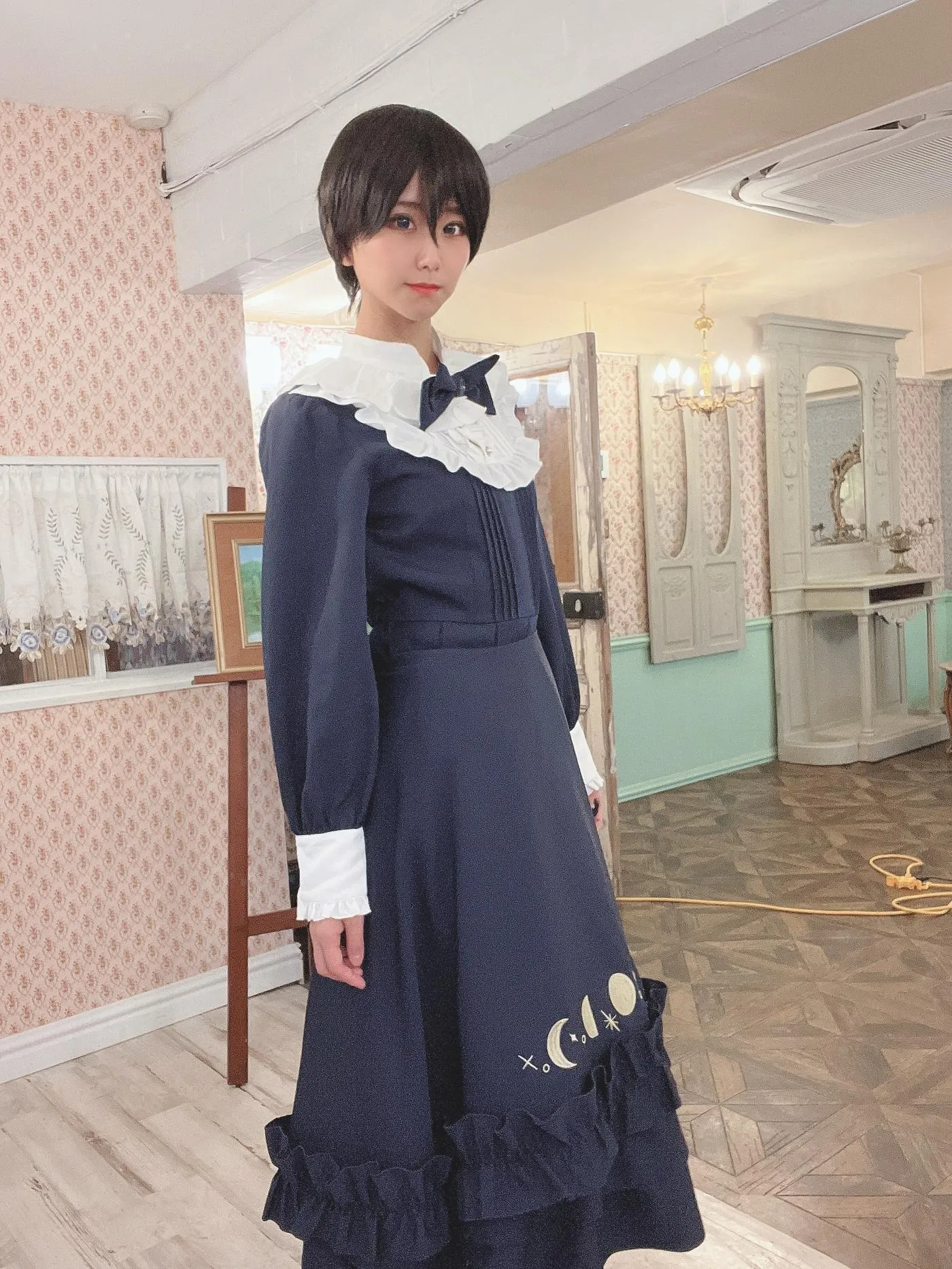 柳丸 – NO.15 [Fantia] 2022年12月写真合集(10期)-2022-12-03 年賀状企画㊗とショートカットのヮィ② [65P]插图4