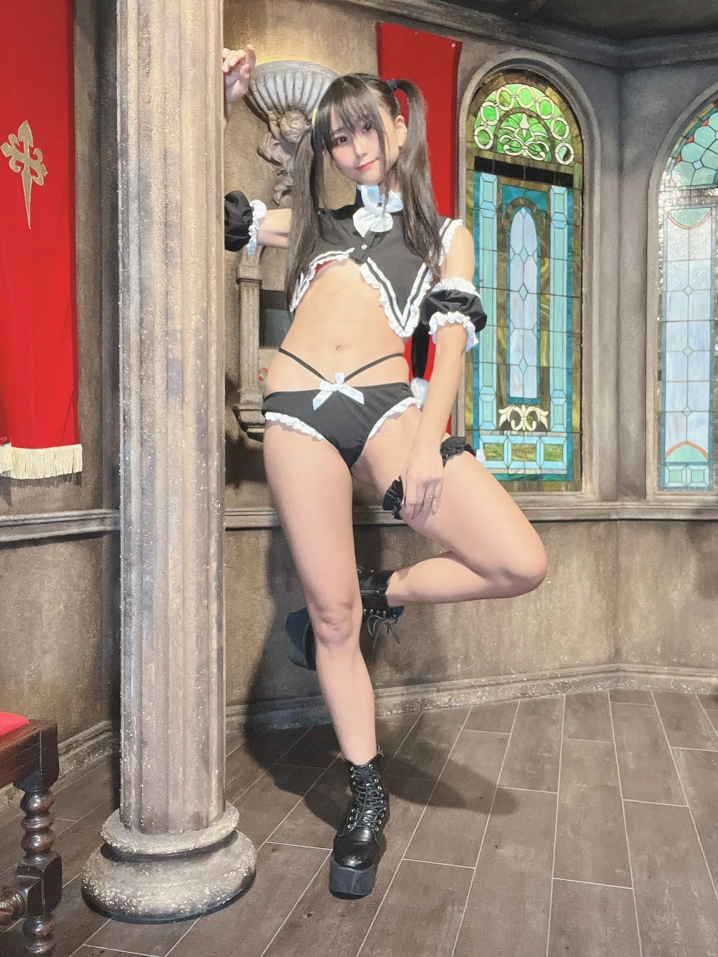 柳丸 – NO.15 [Fantia] 2022年12月写真合集(10期)-2022-12-05 めくれる柳丸と127会員限定配信のお知らせ [47P]插图1