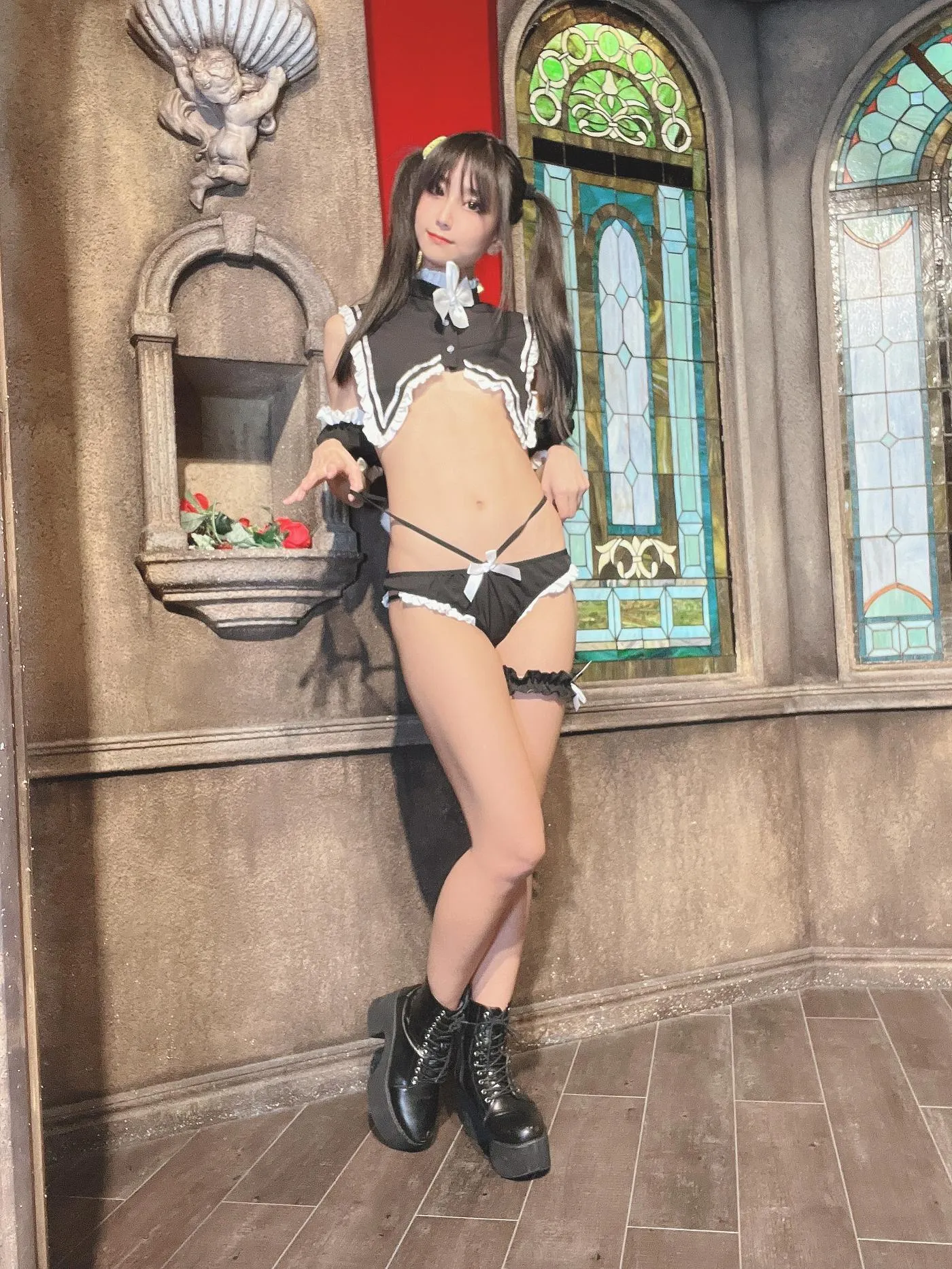 柳丸 – NO.15 [Fantia] 2022年12月写真合集(10期)-2022-12-05 めくれる柳丸と127会員限定配信のお知らせ [47P]插图3