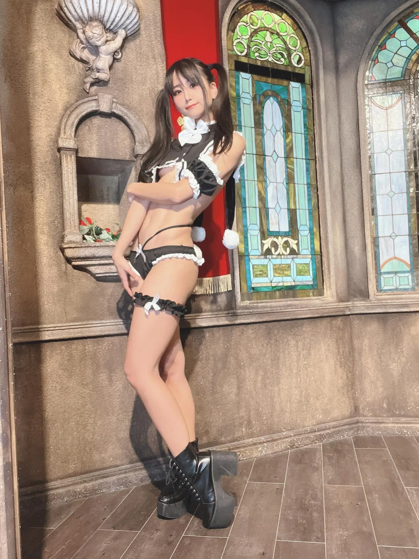 柳丸 – NO.15 [Fantia] 2022年12月写真合集(10期)-2022-12-05 めくれる柳丸と127会員限定配信のお知らせ [47P]插图9