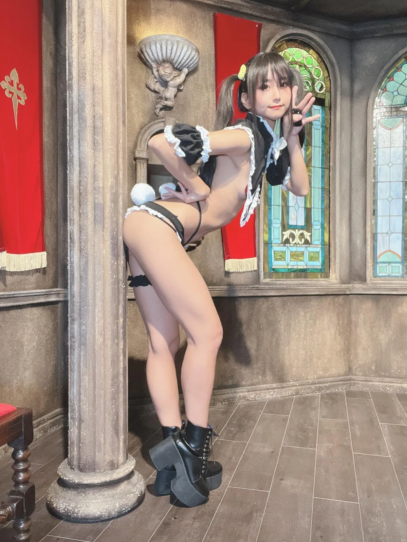 柳丸 – NO.15 [Fantia] 2022年12月写真合集(10期)-2022-12-05 めくれる柳丸と127会員限定配信のお知らせ [47P]插图2