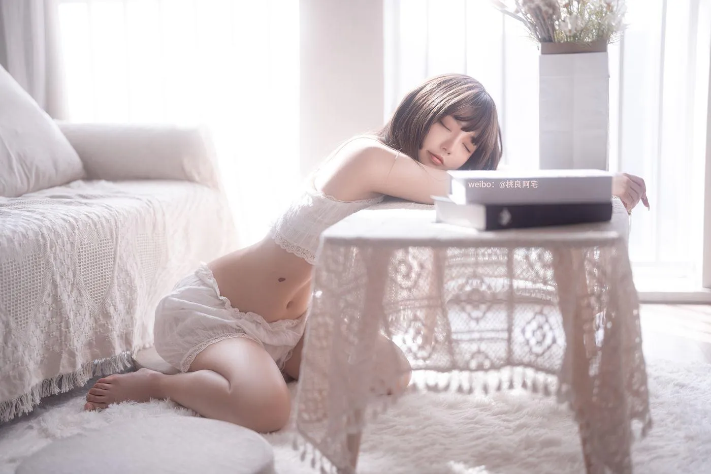 桃良阿宅 – NO.02 桃良吊带 [30P]插图5