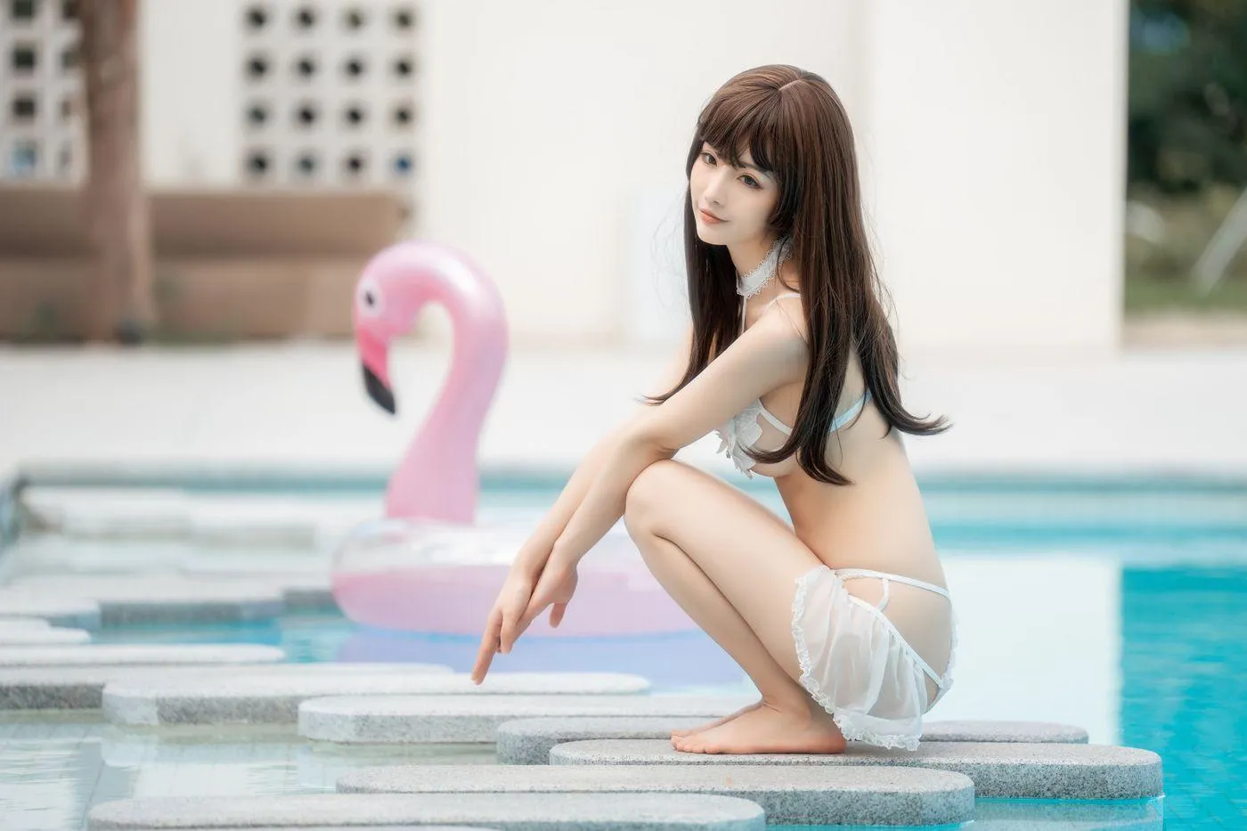 桃良阿宅 – NO.07 天使内衣 [42P]插图2