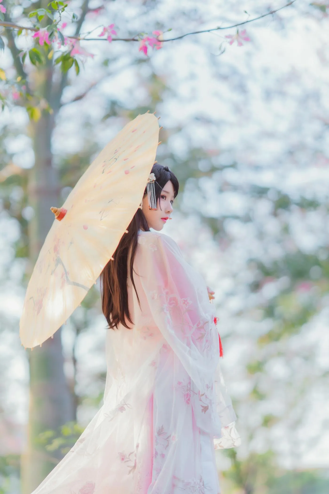 桜桃喵 – NO.100 温柔×4-桃花（15p [15P]插图6