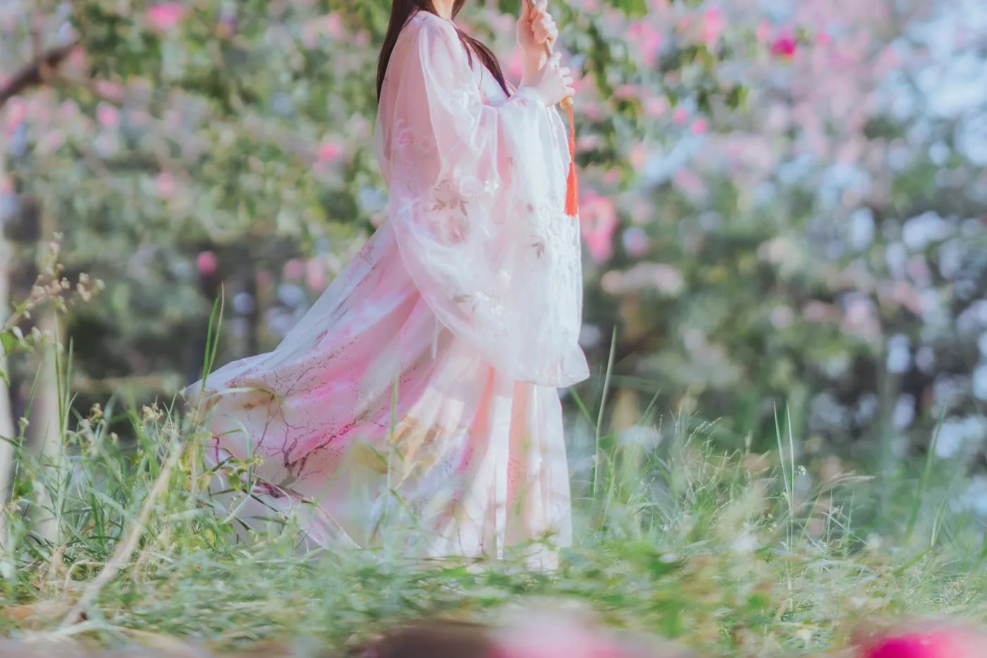 桜桃喵 – NO.100 温柔×4-桃花（15p [15P]插图2