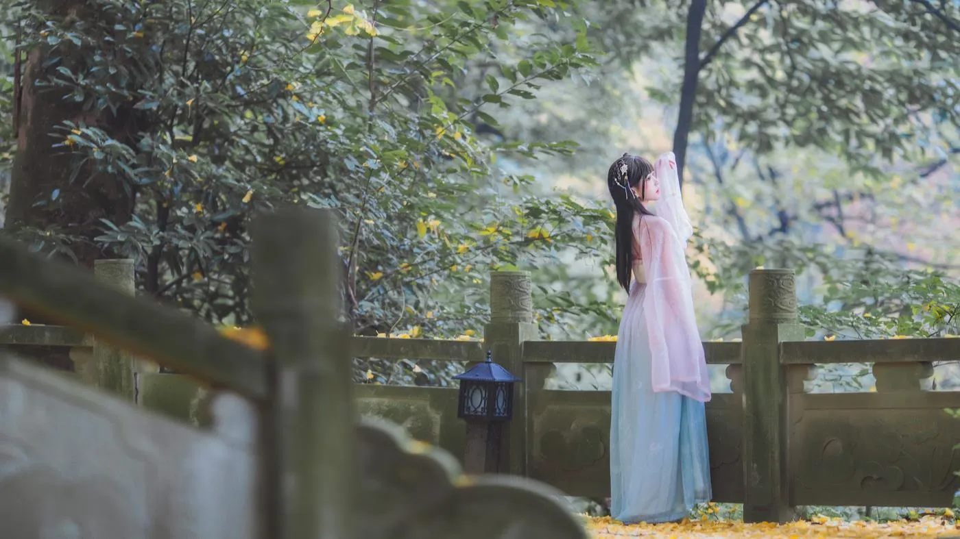 桜桃喵 – NO.100 温柔×4-银杏（10p [10P]插图9