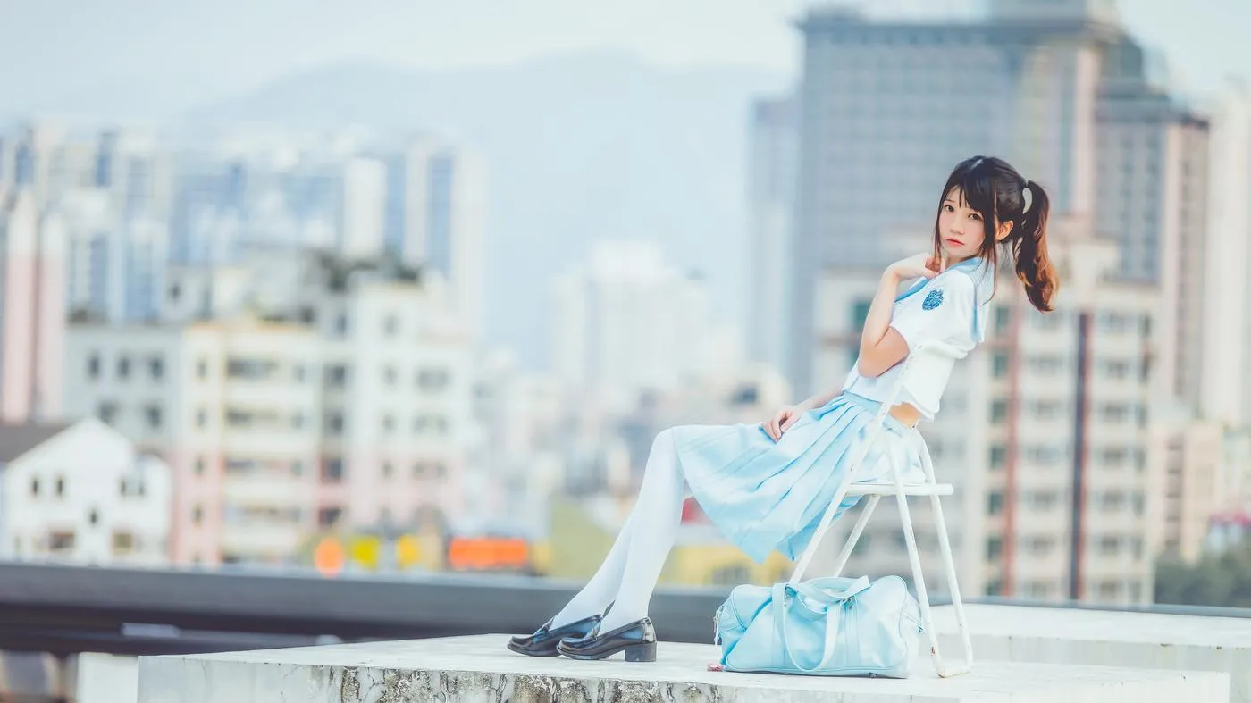 桜桃喵 – NO.101 少女×4-微风轻轻起（19P [19P]插图5