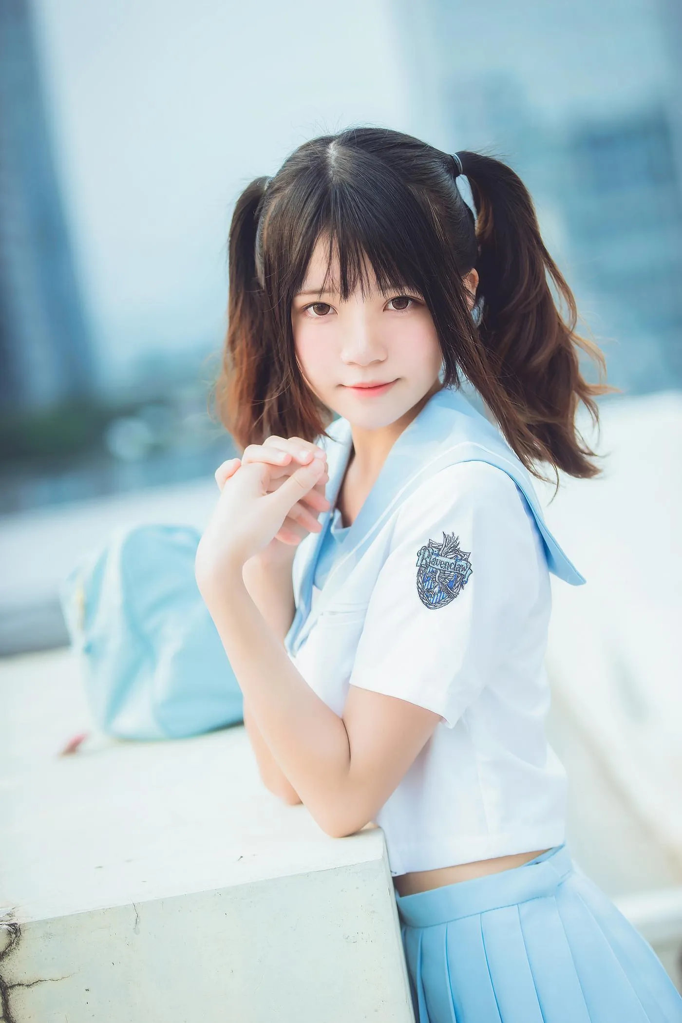 桜桃喵 – NO.101 少女×4-微风轻轻起（19P [19P]插图3