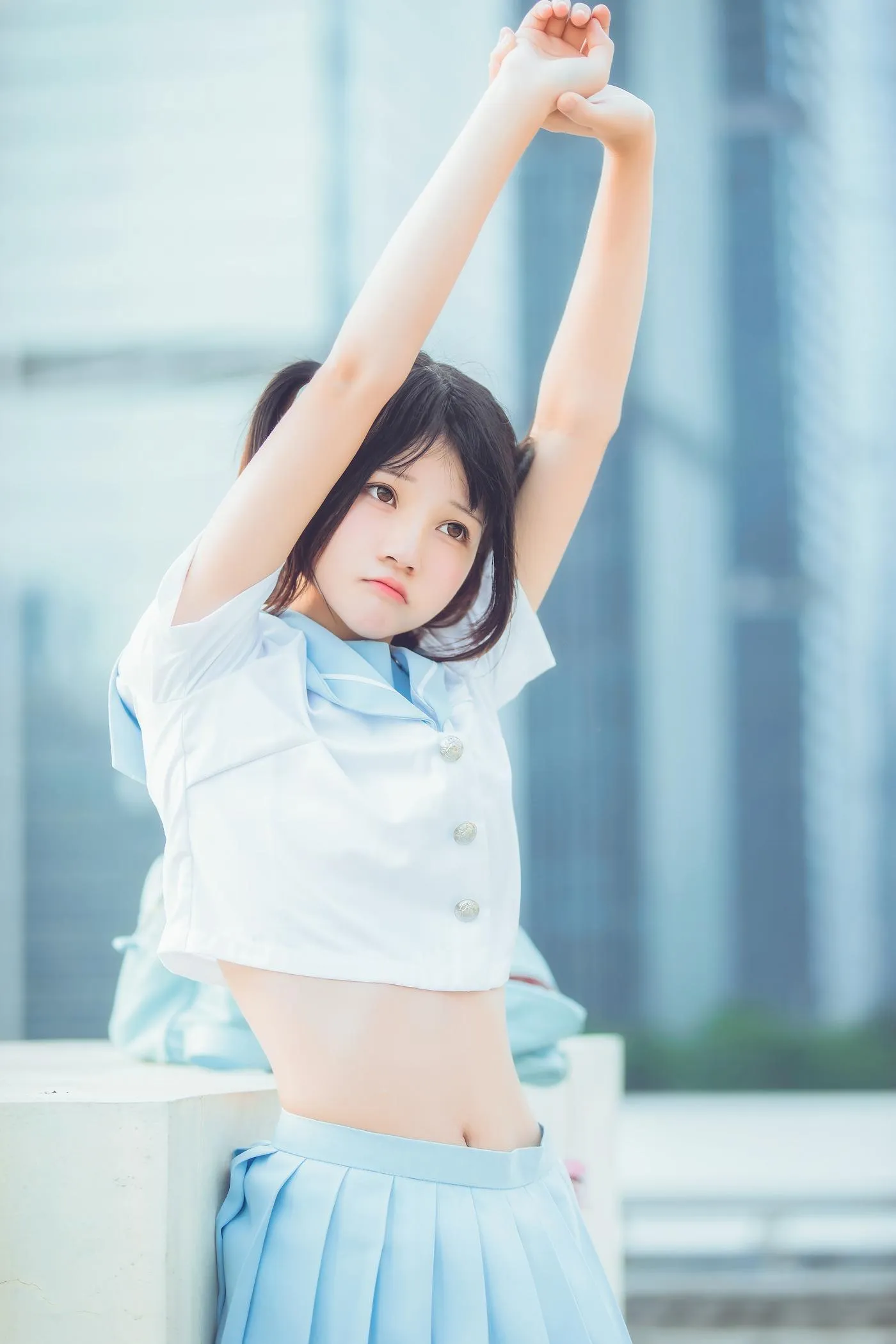 桜桃喵 – NO.101 少女×4-微风轻轻起（19P [19P]插图4