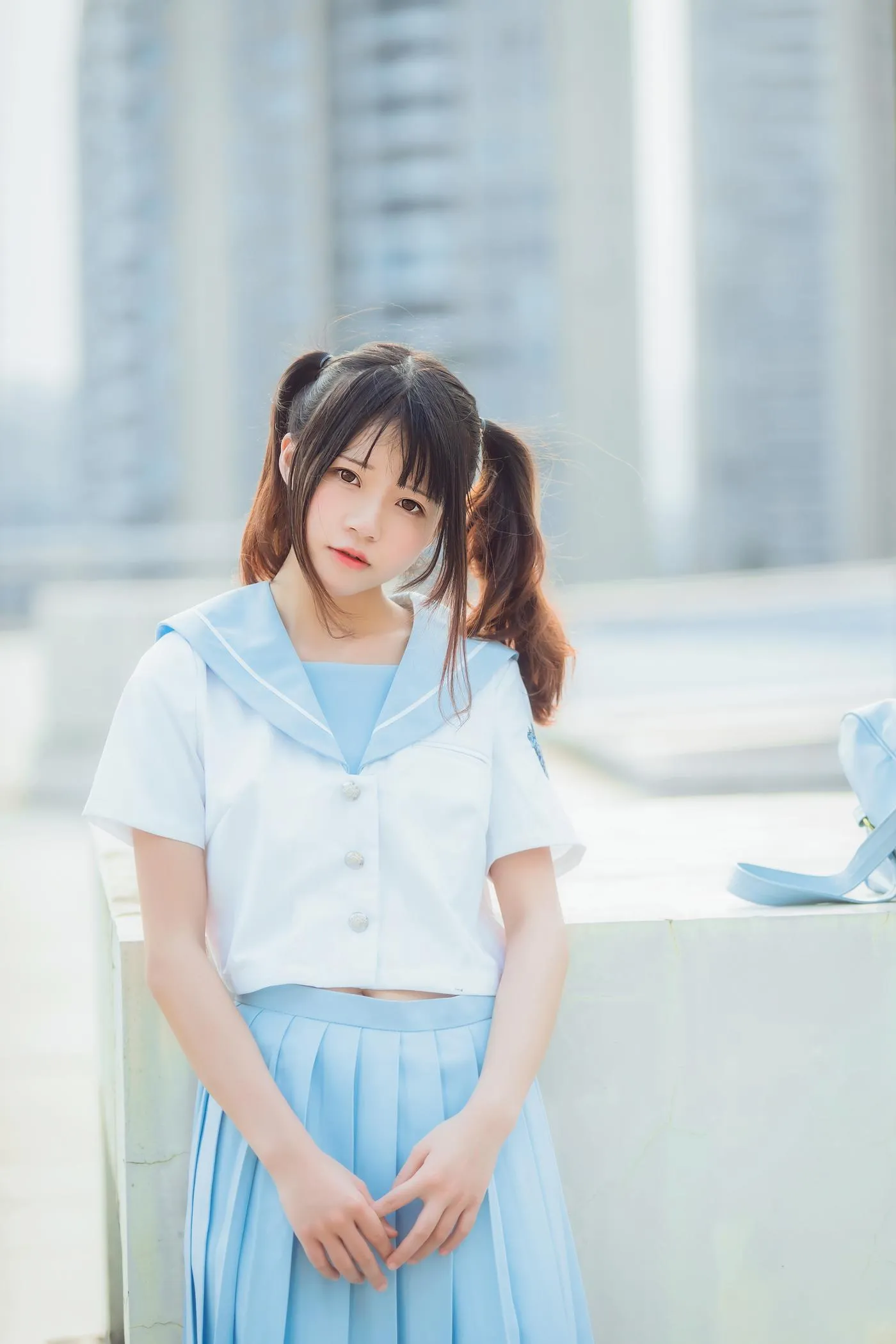 桜桃喵 – NO.101 少女×4-微风轻轻起（19P [19P]插图5