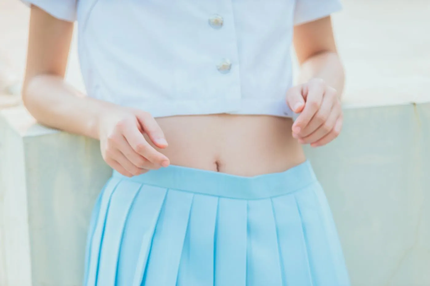 桜桃喵 – NO.101 少女×4-微风轻轻起（19P [19P]插图6