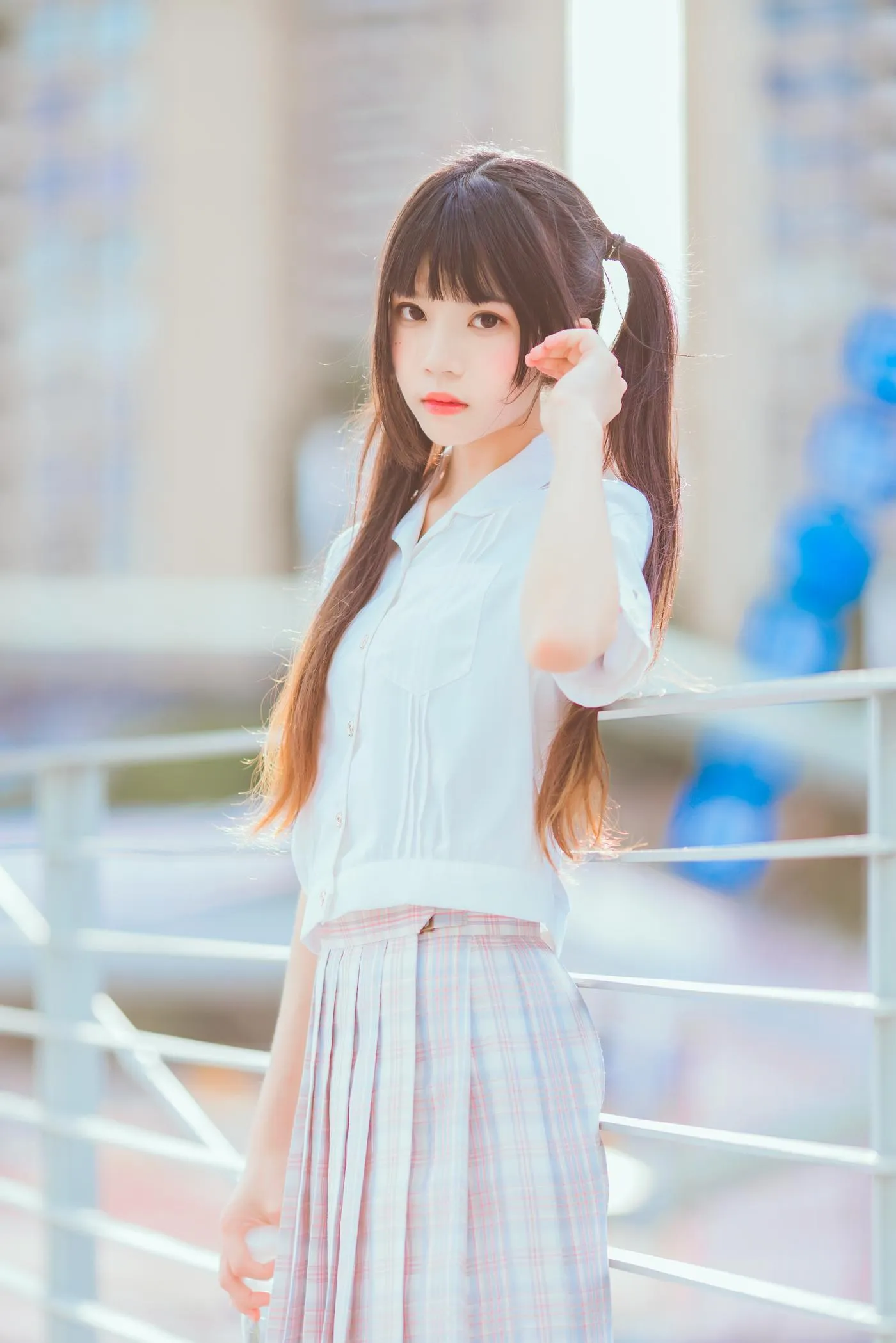 桜桃喵 – NO.101 少女×4-浅色系（23P [23P]插图7