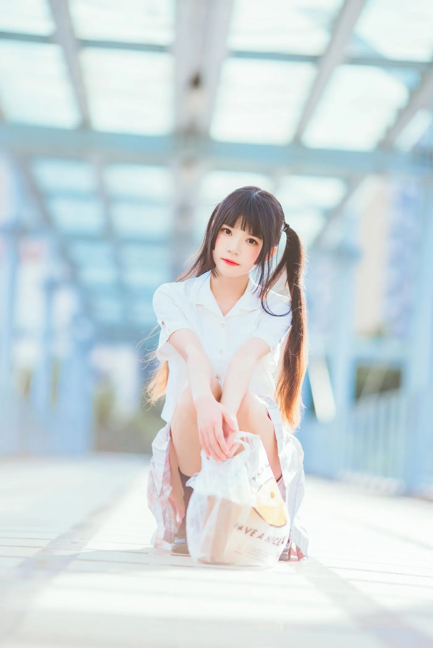 桜桃喵 – NO.101 少女×4-浅色系（23P [23P]插图8